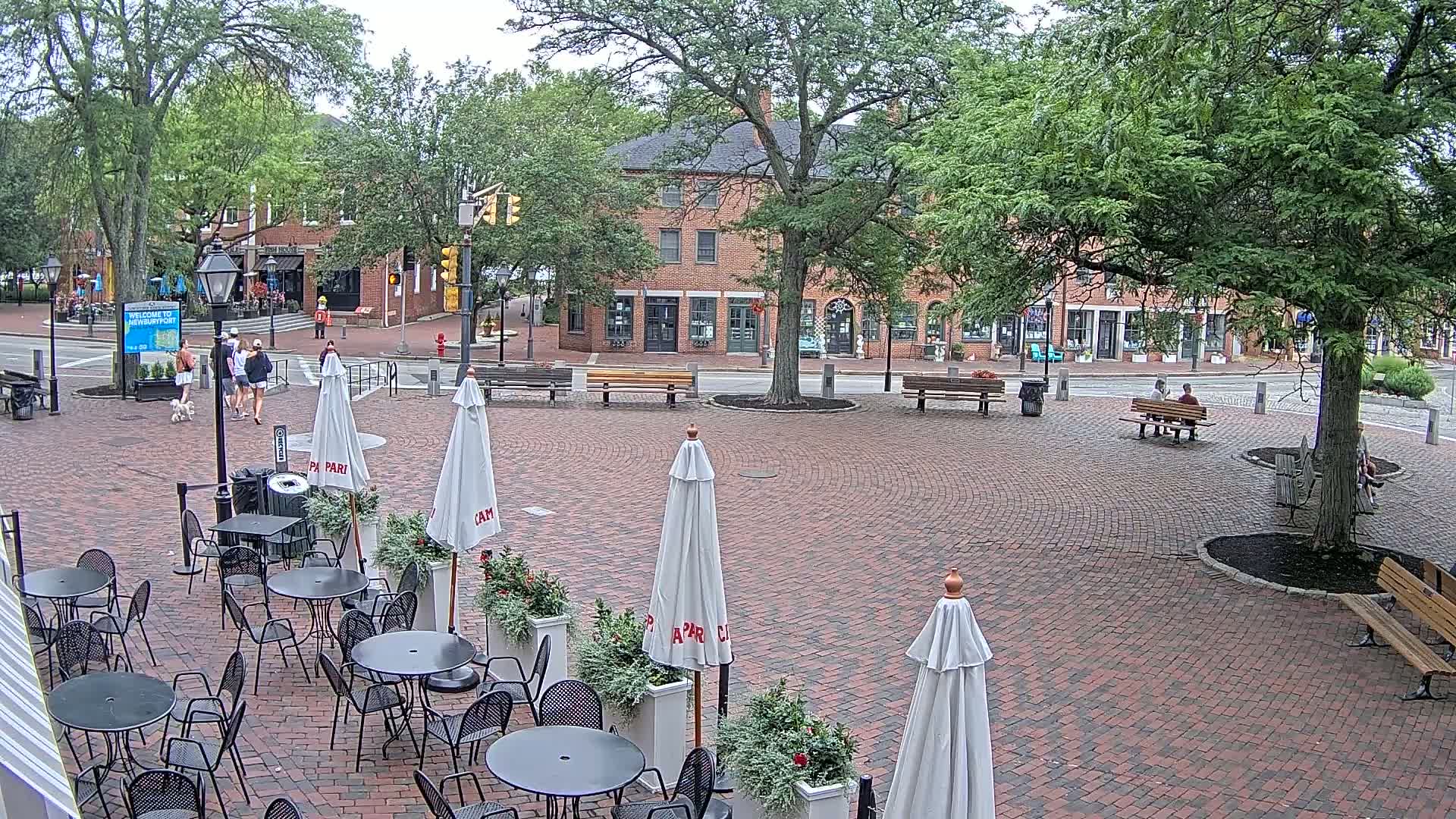 Newburyport, Market Square West Live Cam - Newburyport, Essex, Massachusetts, USA