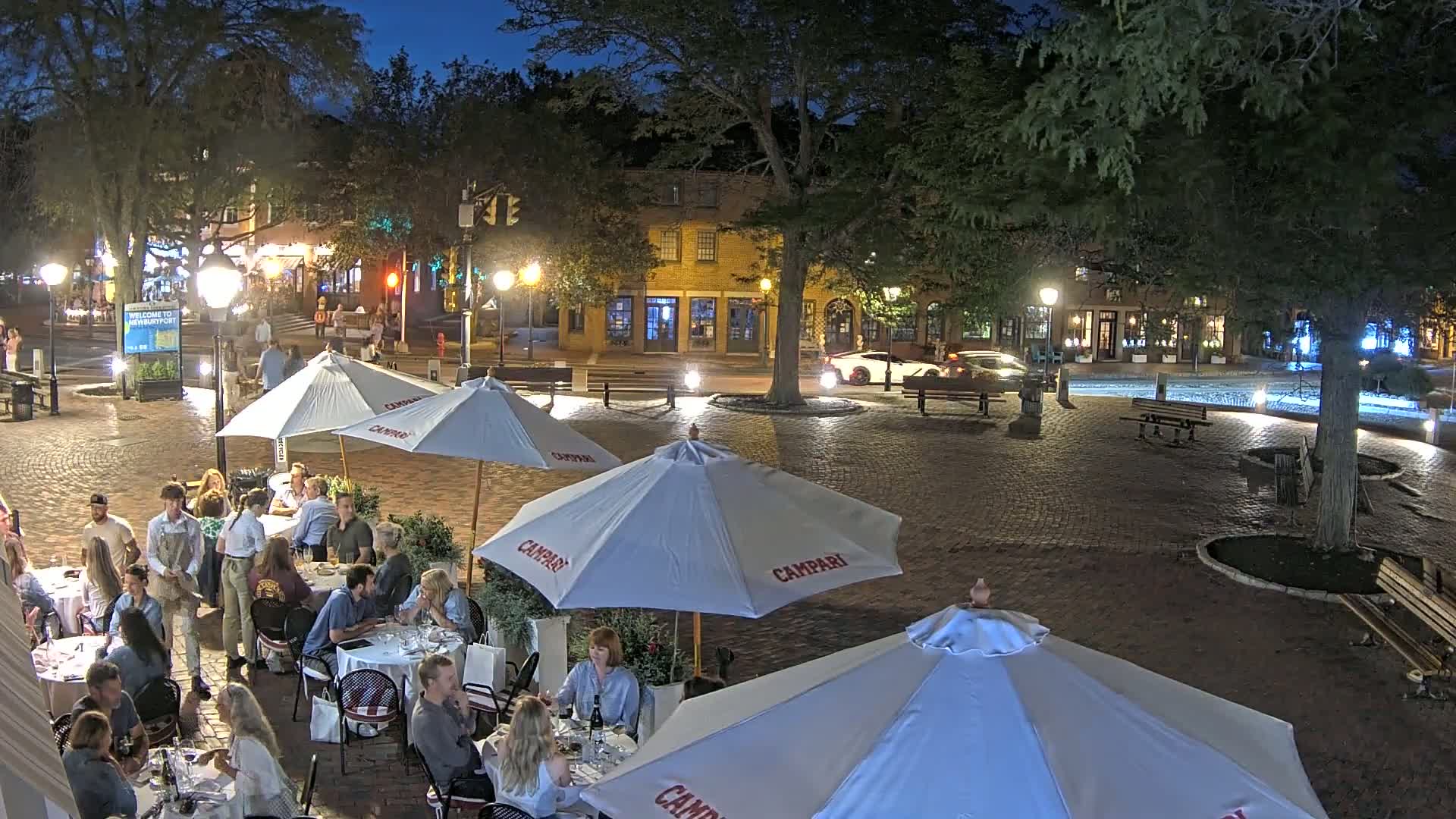 Newburyport, Market Square West Live Cam - Newburyport, Essex, Massachusetts, USA