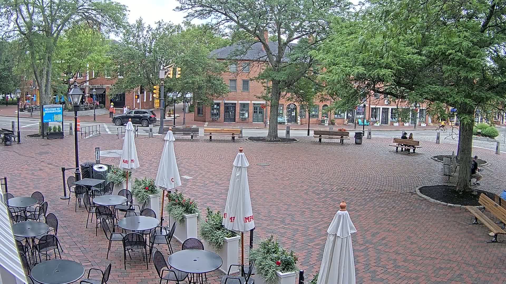 Newburyport, Market Square West Live Cam - Newburyport, Essex, Massachusetts, USA