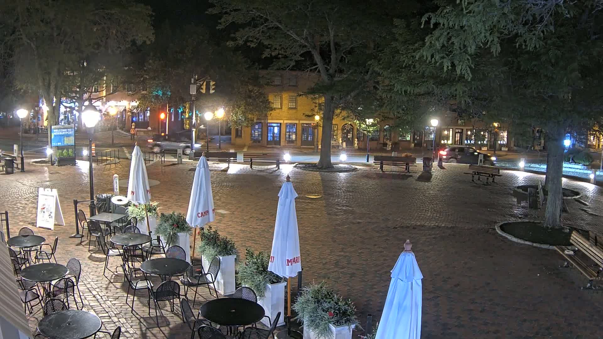 Newburyport, Market Square West Live Cam - Newburyport, Essex, Massachusetts, USA