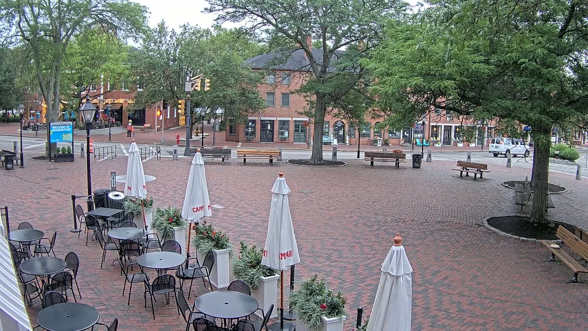 Newburyport, Market Square West Live Cam - Newburyport, Essex, Massachusetts, USA
