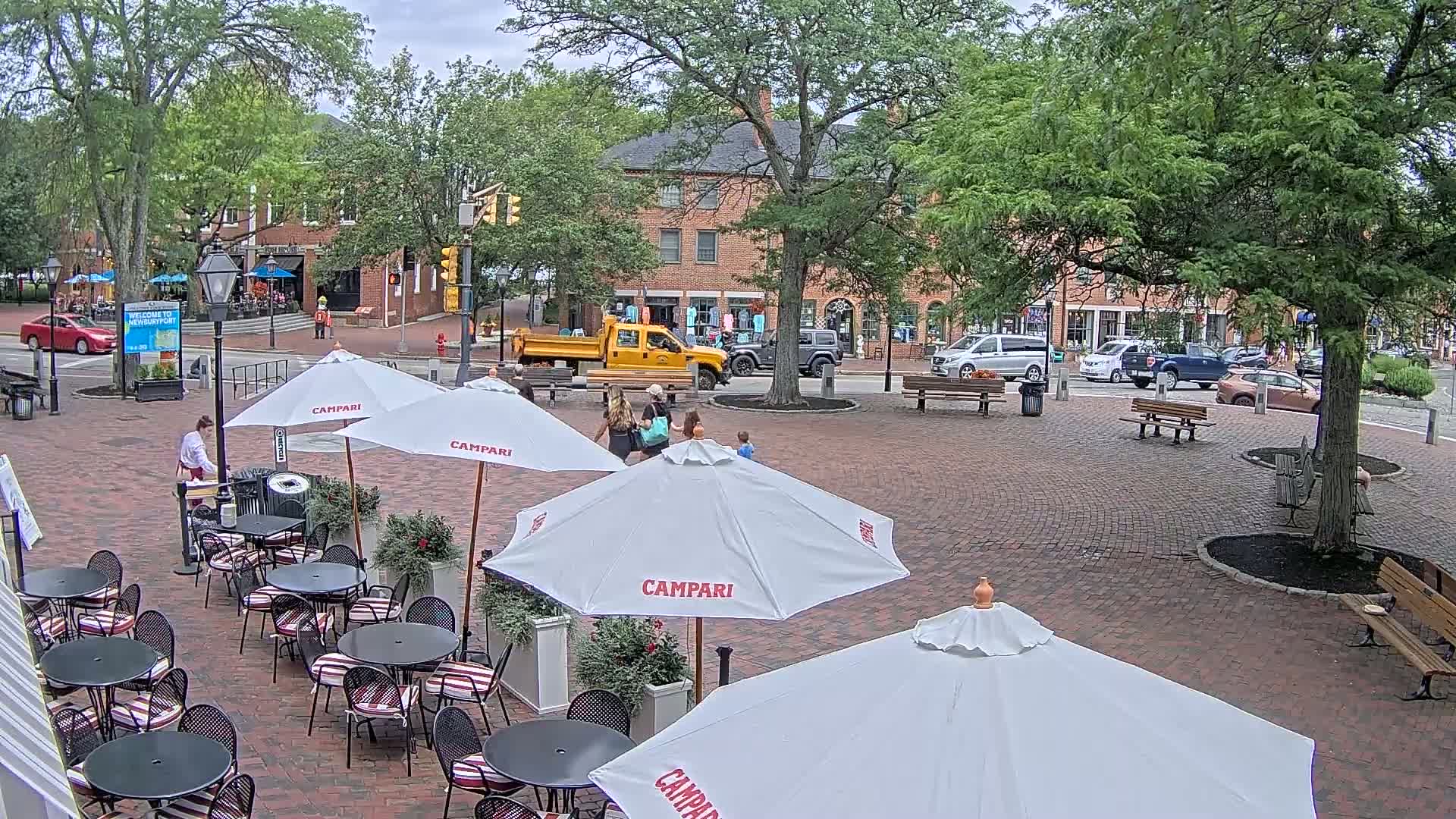 Newburyport, Market Square West Live Cam - Newburyport, Essex, Massachusetts, USA