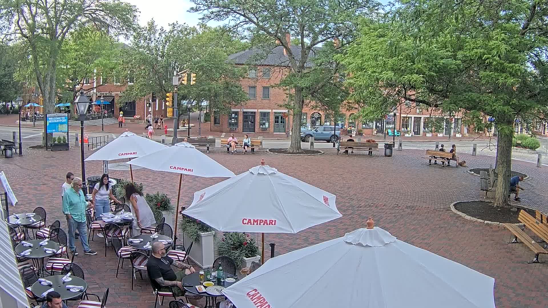 Newburyport, Market Square West Live Cam - Newburyport, Essex, Massachusetts, USA
