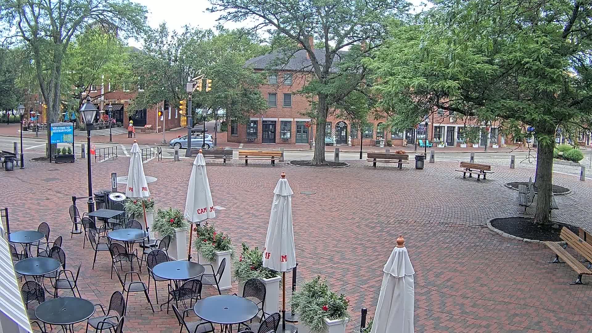 Newburyport, Market Square West Live Cam - Newburyport, Essex, Massachusetts, USA