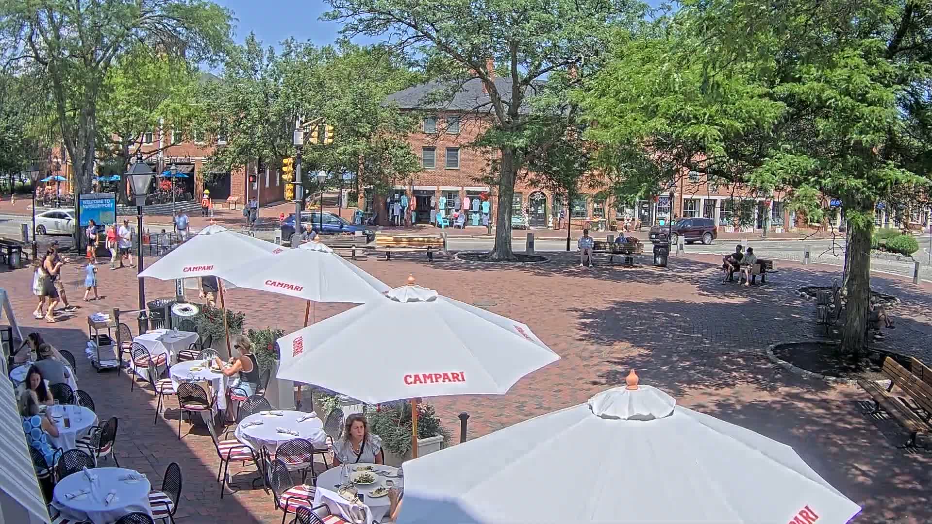 Newburyport, Market Square West Live Cam - Newburyport, Essex, Massachusetts, USA