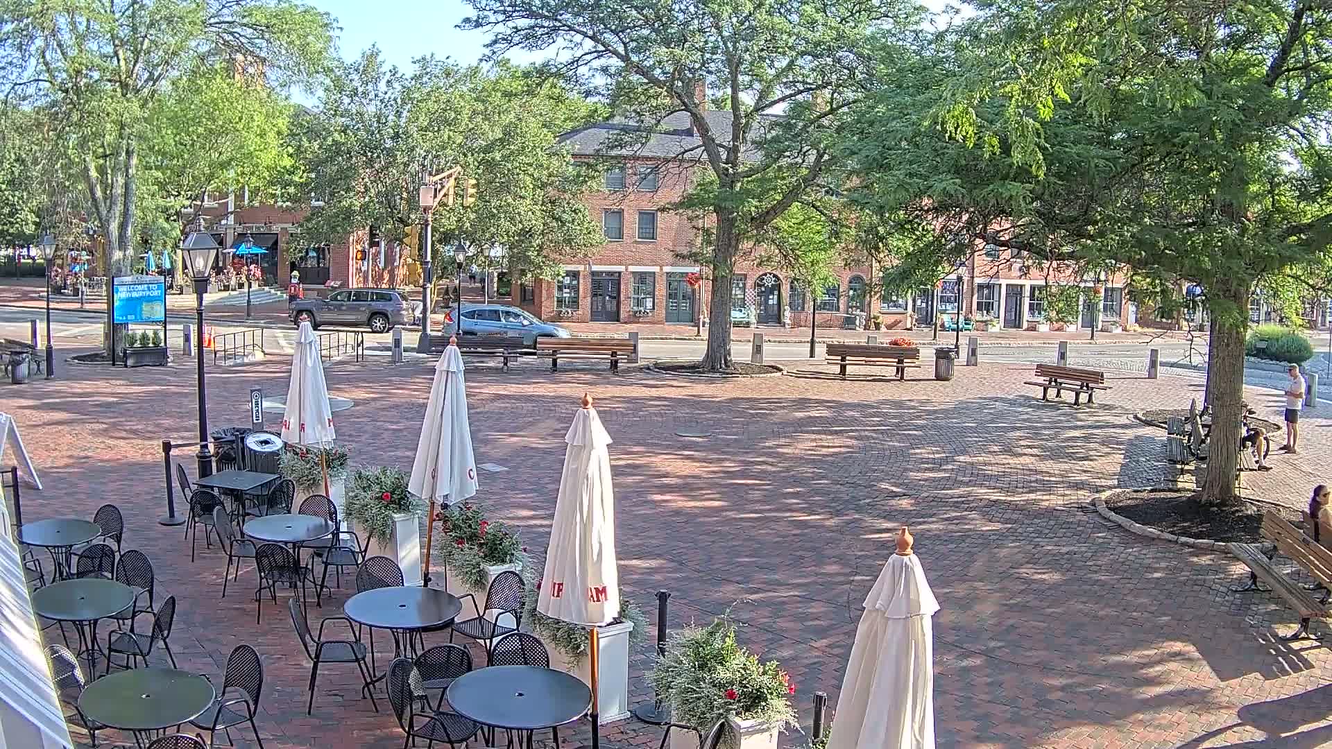 Newburyport, Market Square West Live Cam - Newburyport, Essex, Massachusetts, USA
