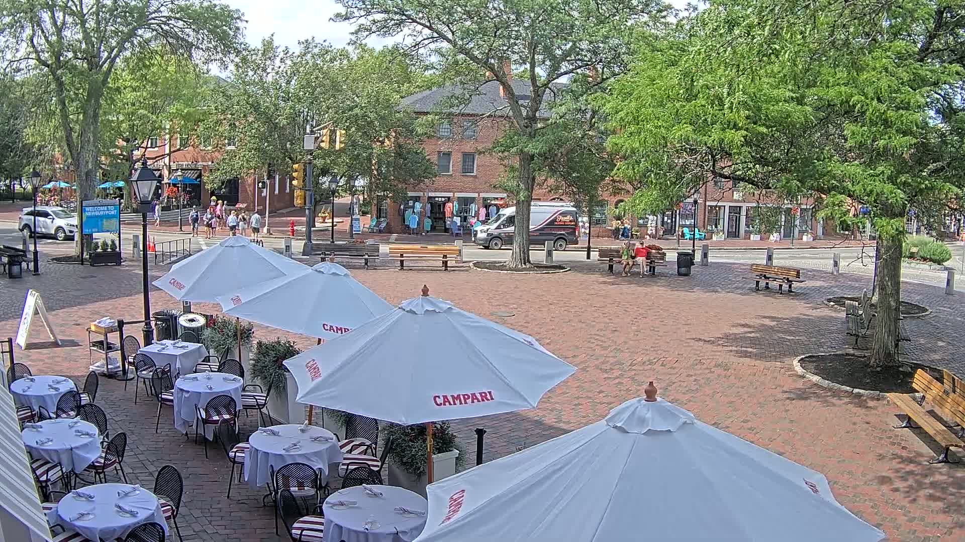 Newburyport, Market Square West Live Cam - Newburyport, Essex, Massachusetts, USA