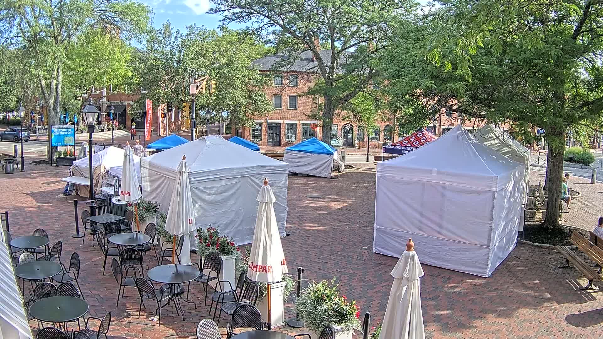 Newburyport, Market Square West Live Cam - Newburyport, Essex, Massachusetts, USA