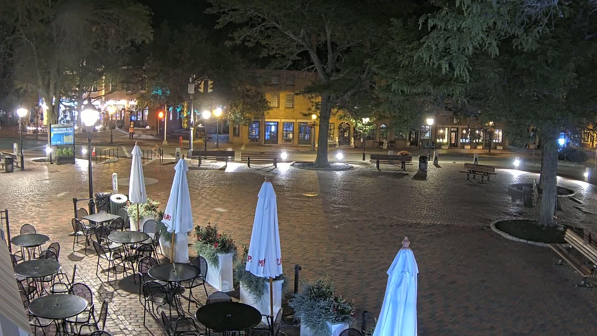 Newburyport, Market Square West Live Cam - Newburyport, Essex, Massachusetts, USA