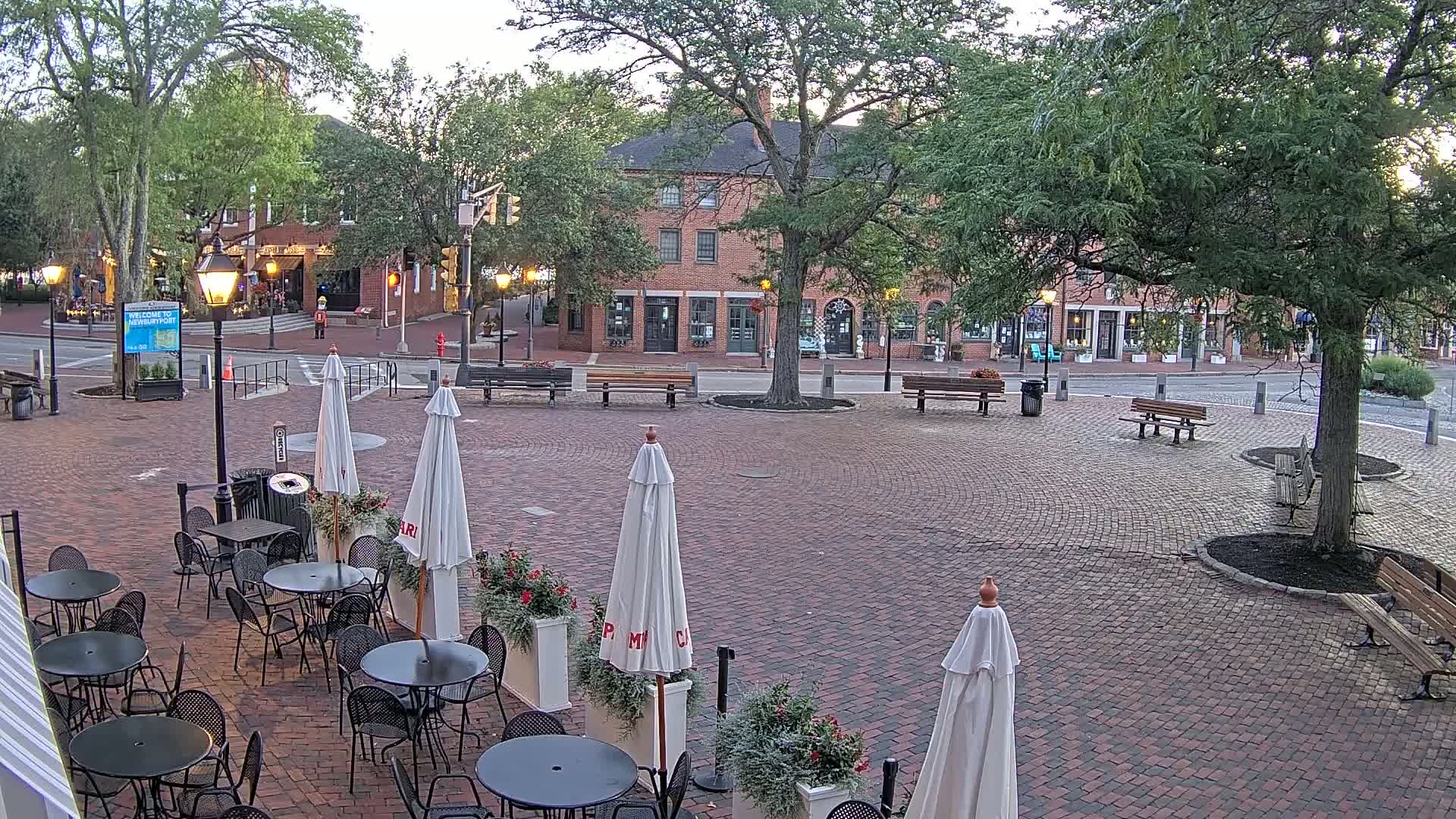 Newburyport, Market Square West Live Cam - Newburyport, Essex, Massachusetts, USA