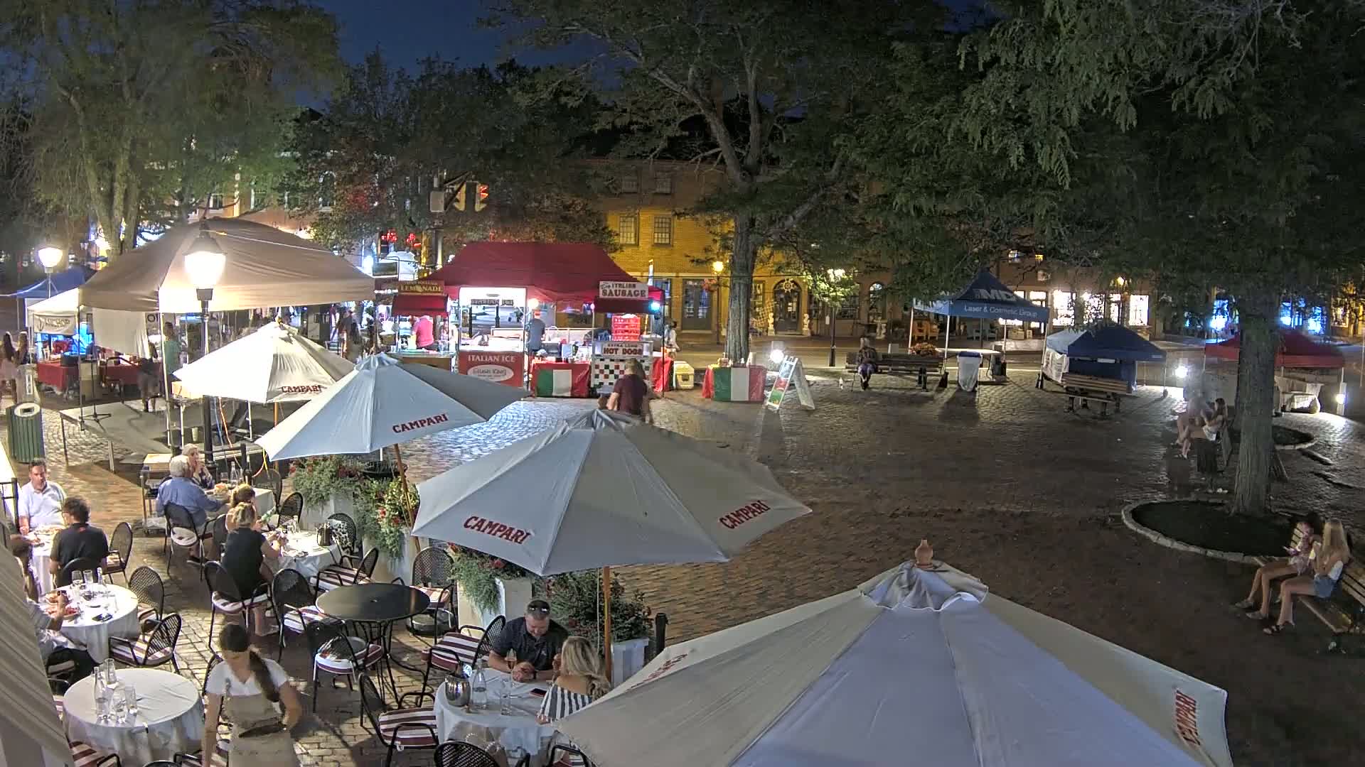 Newburyport, Market Square West Live Cam - Newburyport, Essex, Massachusetts, USA