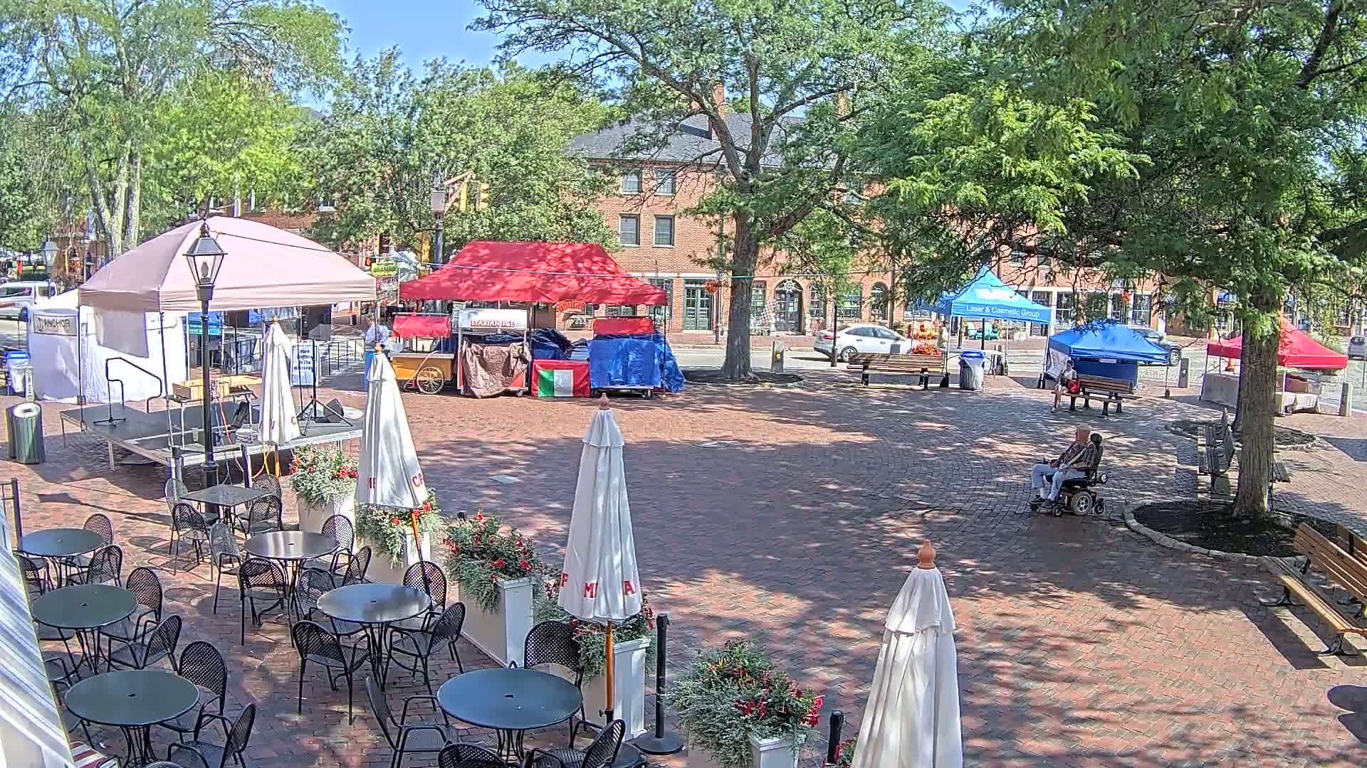 Newburyport, Market Square West Live Cam - Newburyport, Essex, Massachusetts, USA