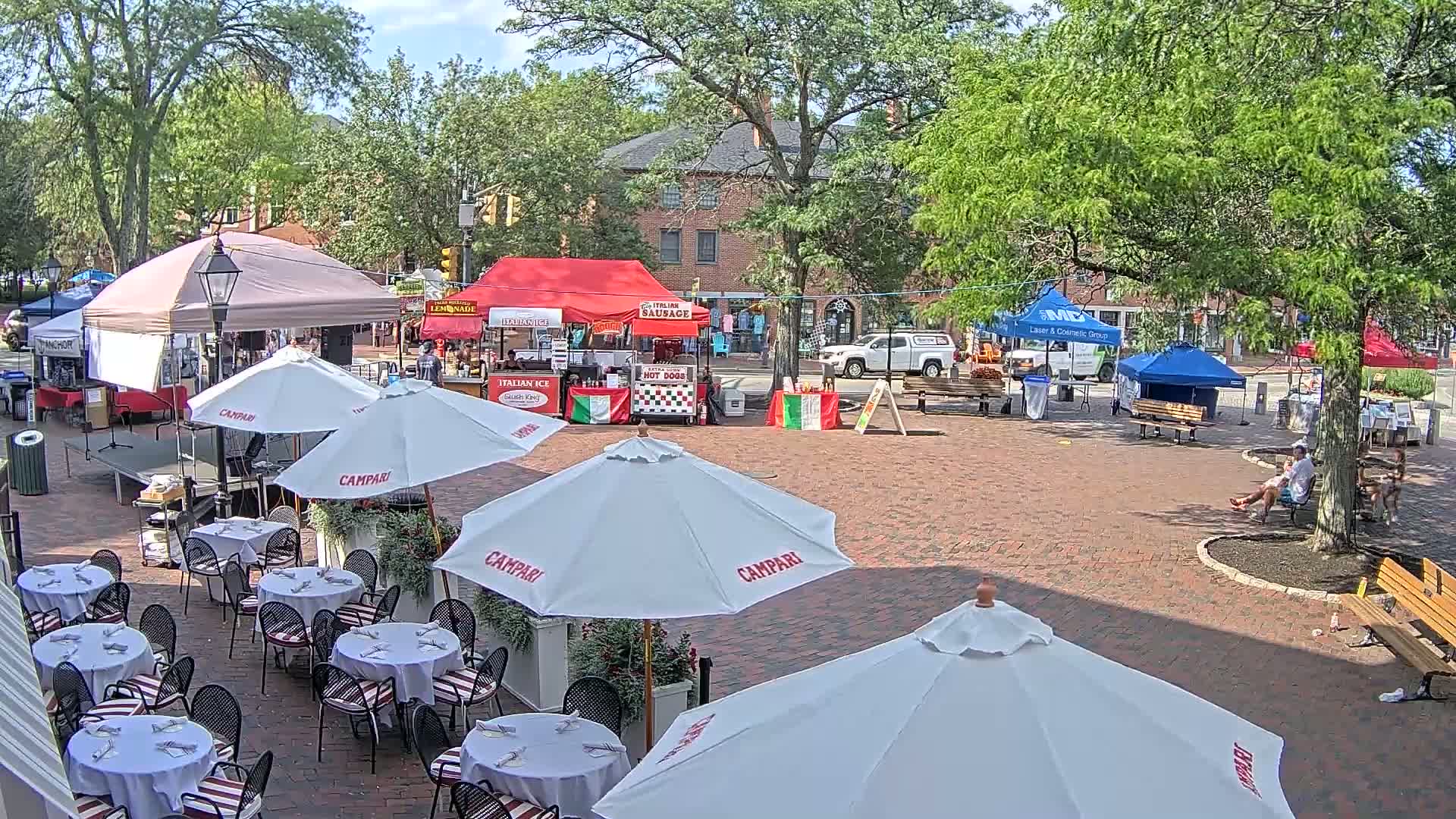 Newburyport, Market Square West Live Cam - Newburyport, Essex, Massachusetts, USA