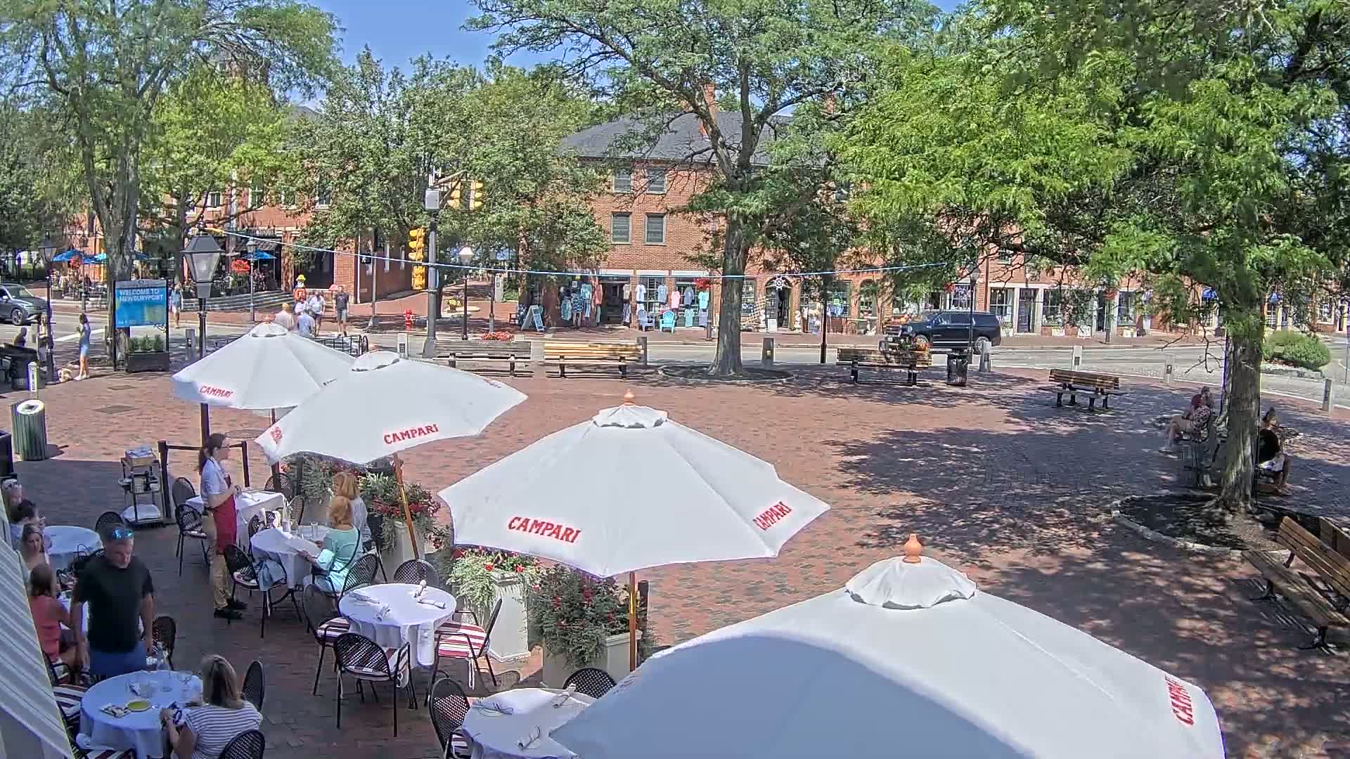 Newburyport, Market Square West Live Cam - Newburyport, Essex, Massachusetts, USA