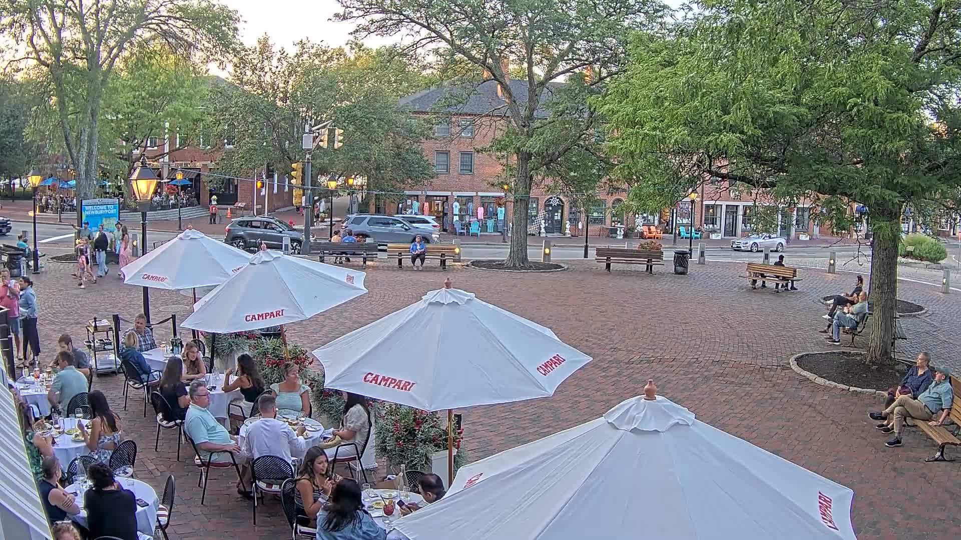 Newburyport, Market Square West Live Cam - Newburyport, Essex, Massachusetts, USA