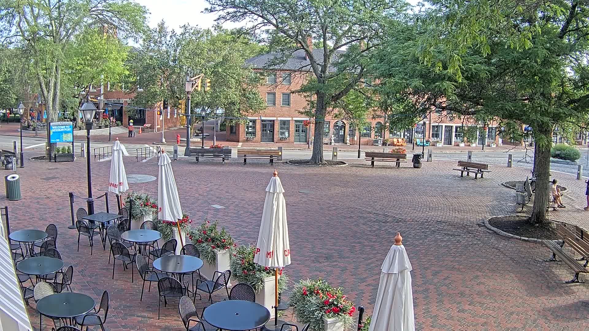 Newburyport, Market Square West Live Cam - Newburyport, Essex, Massachusetts, USA