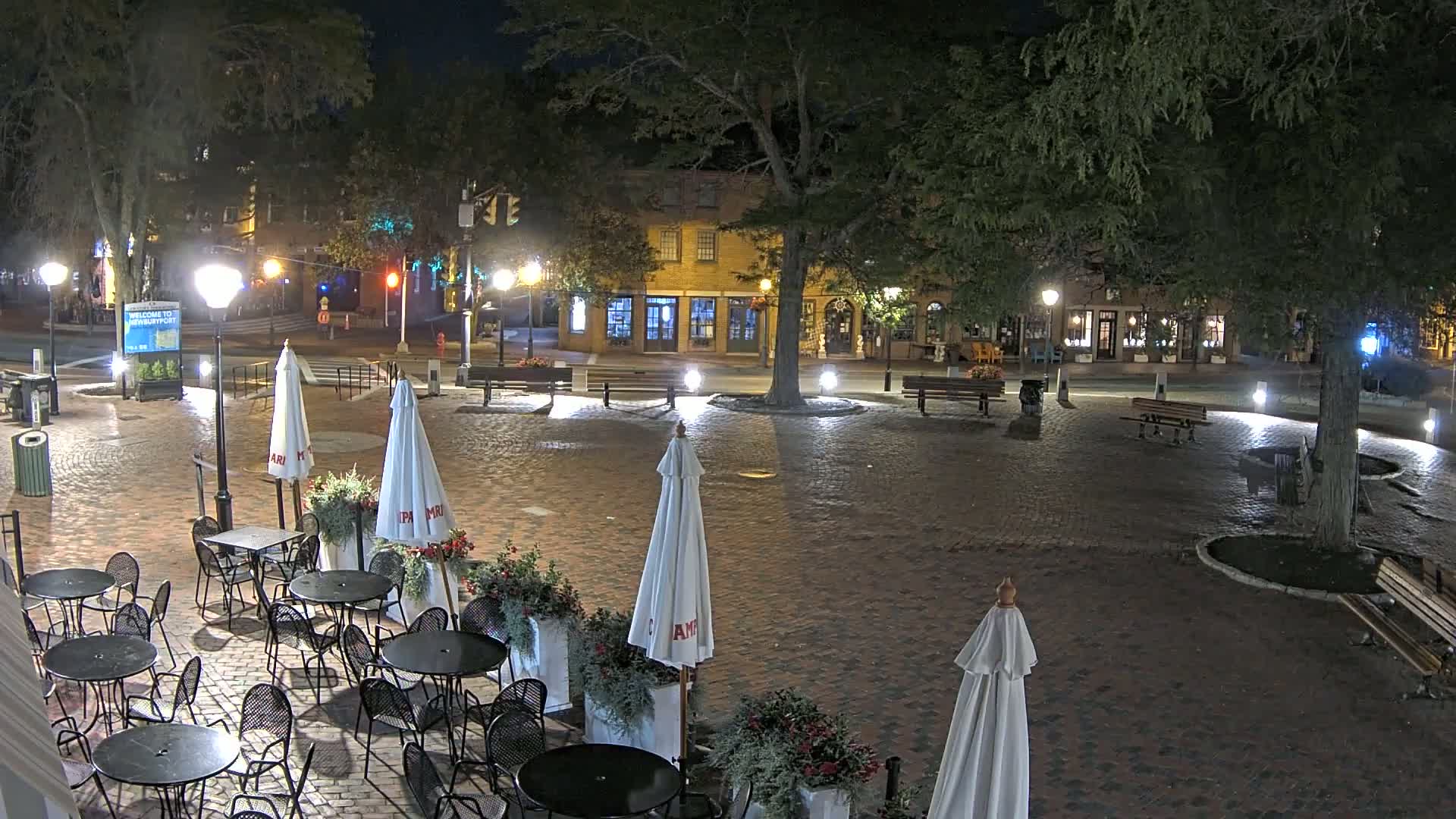 Newburyport, Market Square West Live Cam - Newburyport, Essex, Massachusetts, USA