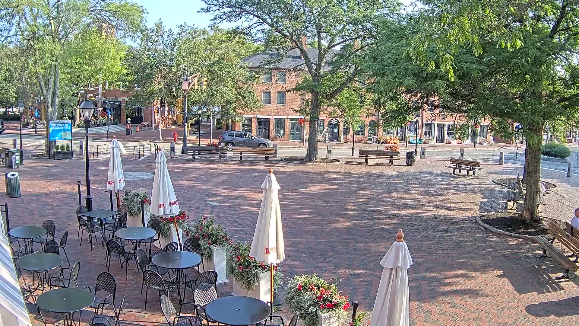 Newburyport, Market Square West Live Cam - Newburyport, Essex, Massachusetts, USA
