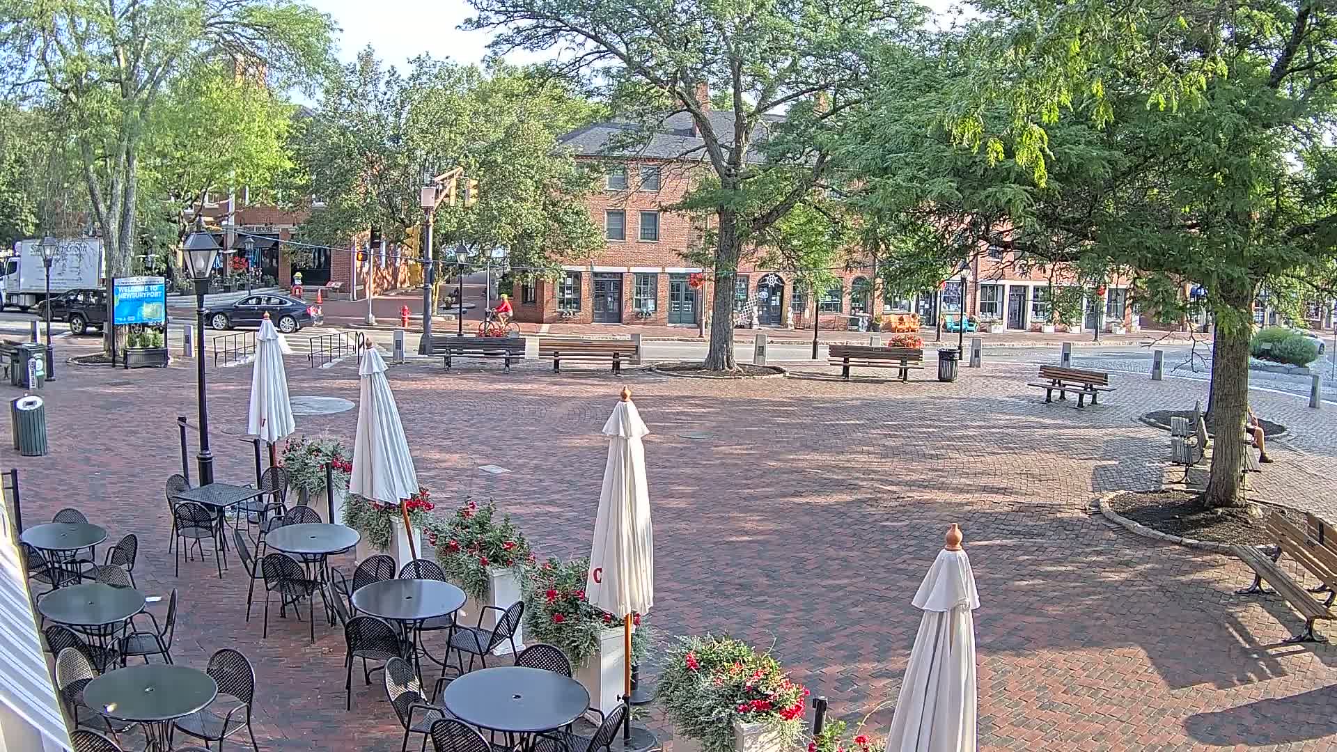 Newburyport, Market Square West Live Cam - Newburyport, Essex, Massachusetts, USA