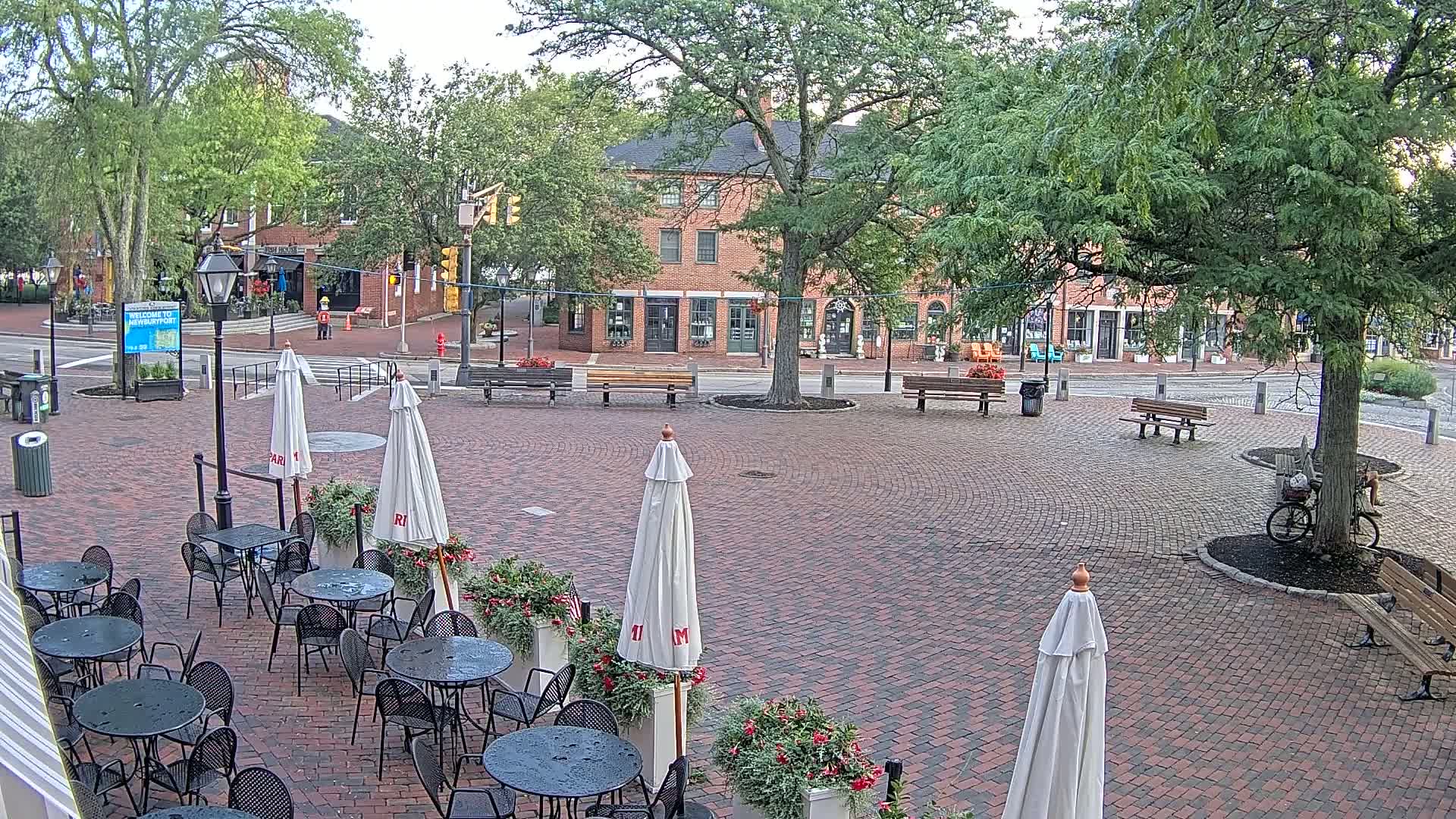 Newburyport, Market Square West Live Cam - Newburyport, Essex, Massachusetts, USA