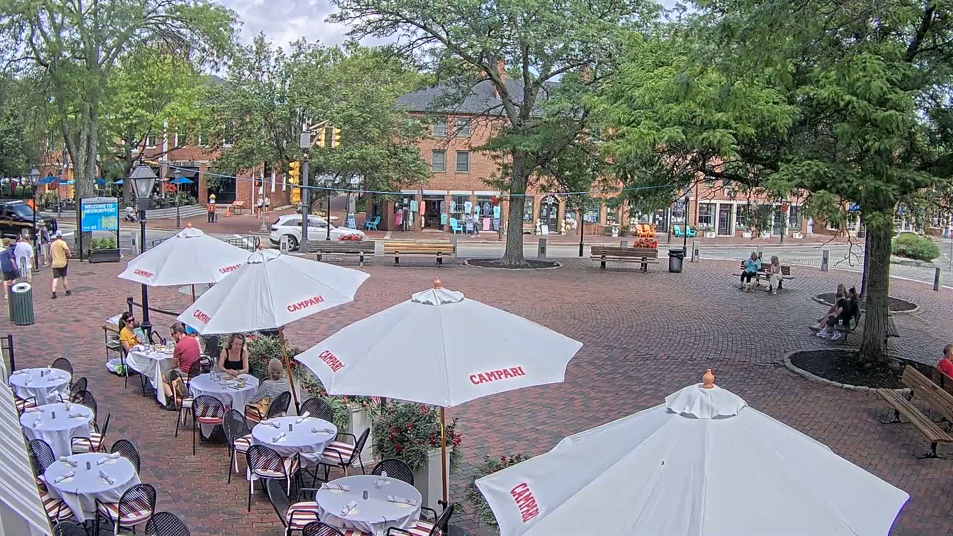Newburyport, Market Square West Live Cam - Newburyport, Essex, Massachusetts, USA