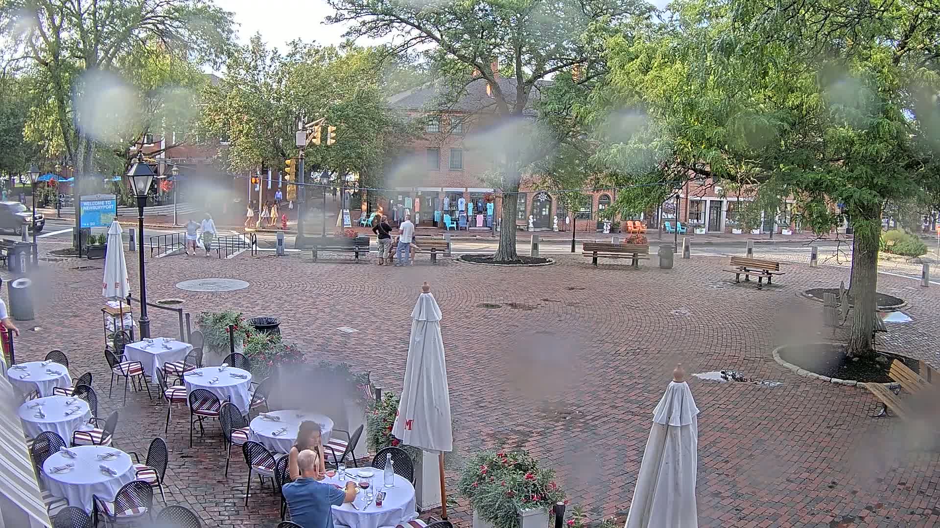 Newburyport, Market Square West Live Cam - Newburyport, Essex, Massachusetts, USA