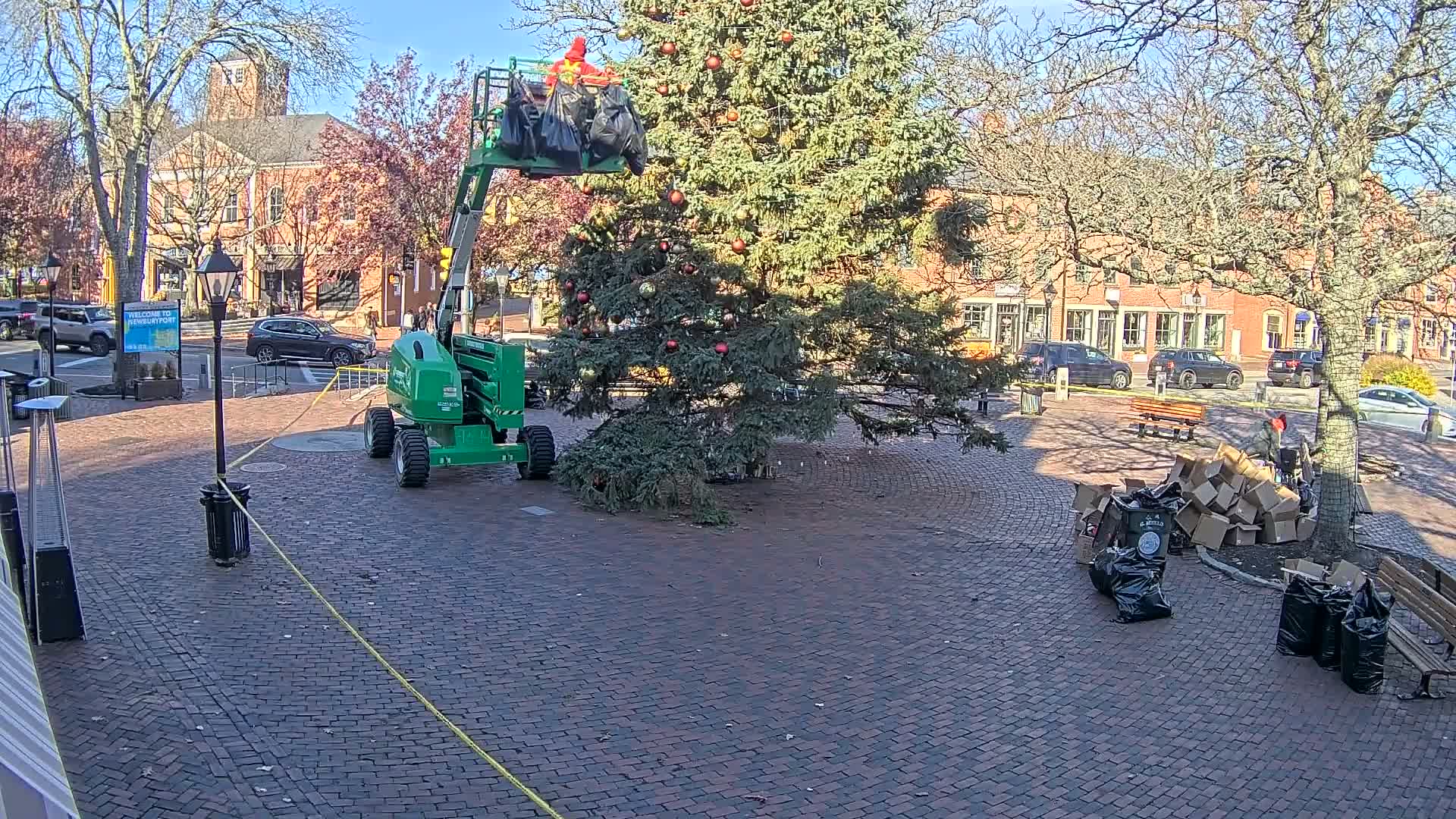 Newburyport, Market Square West Live Cam - Newburyport, Essex, Massachusetts, USA