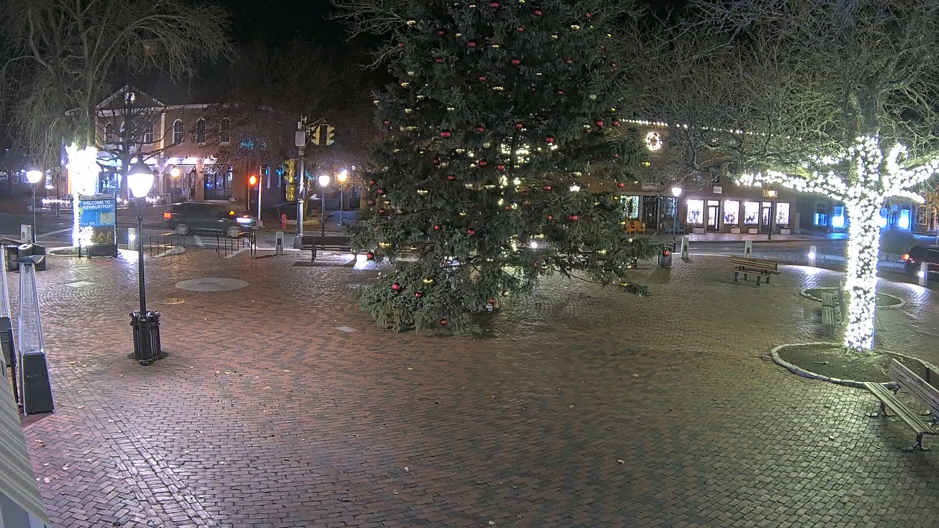 Newburyport, Market Square West Live Cam - Newburyport, Essex, Massachusetts, USA