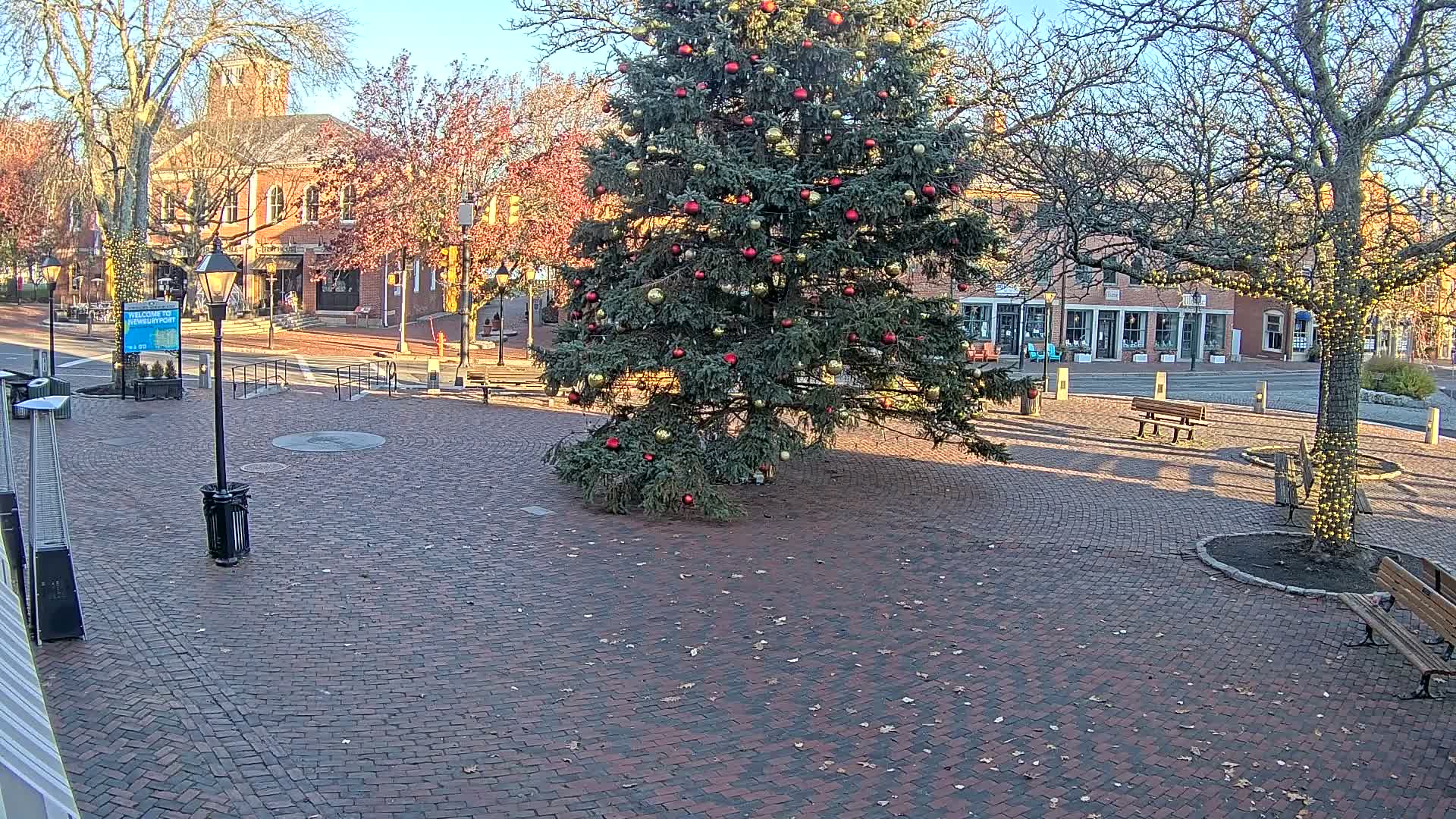 Newburyport, Market Square West Live Cam - Newburyport, Essex, Massachusetts, USA