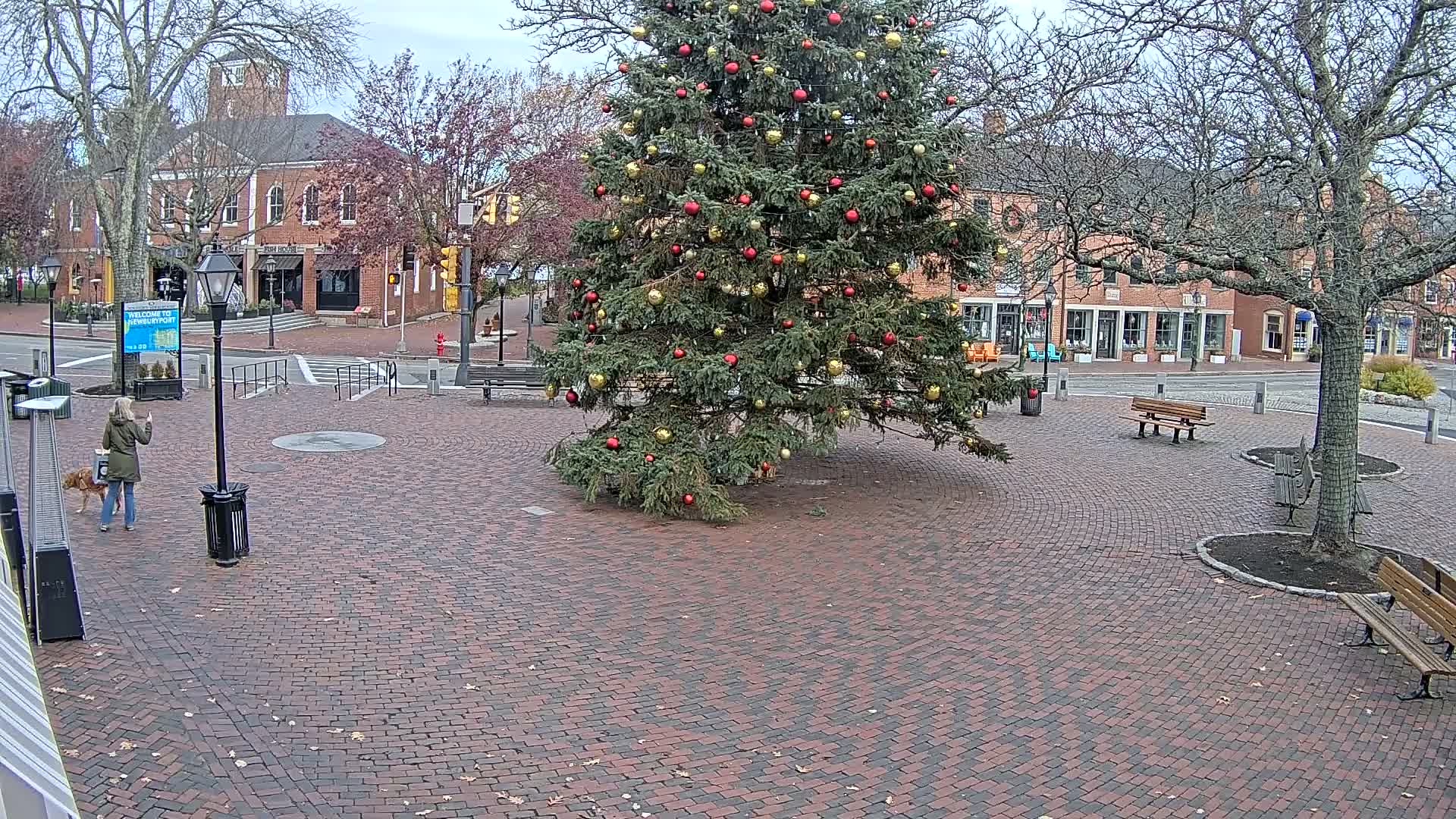 Newburyport, Market Square West Live Cam - Newburyport, Essex, Massachusetts, USA