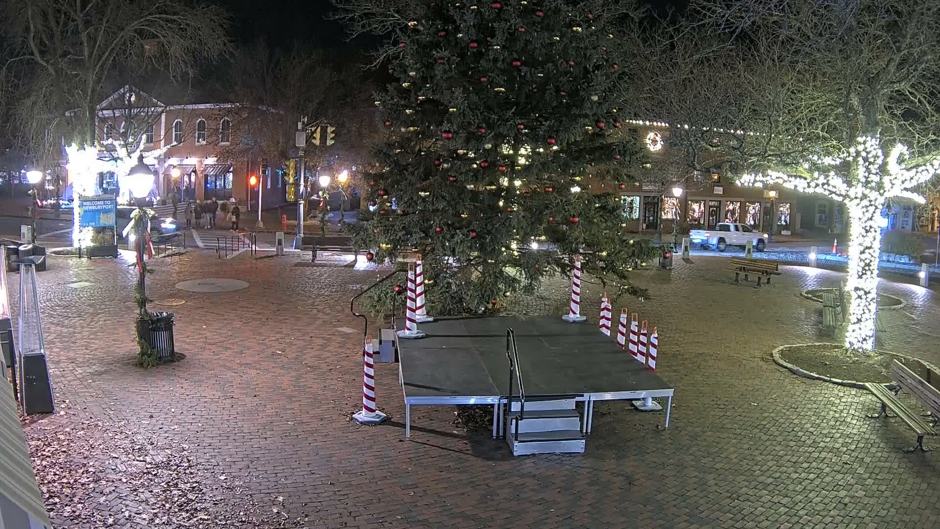 Newburyport, Market Square West Live Cam - Newburyport, Essex, Massachusetts, USA