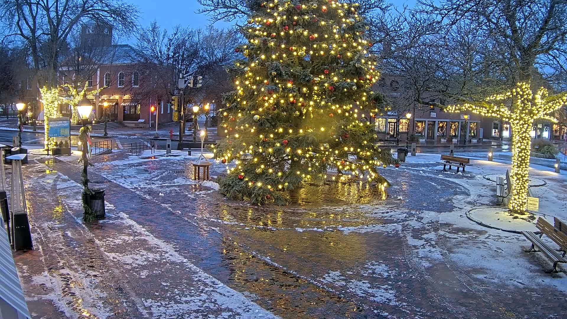 Newburyport, Market Square West Live Cam - Newburyport, Essex, Massachusetts, USA