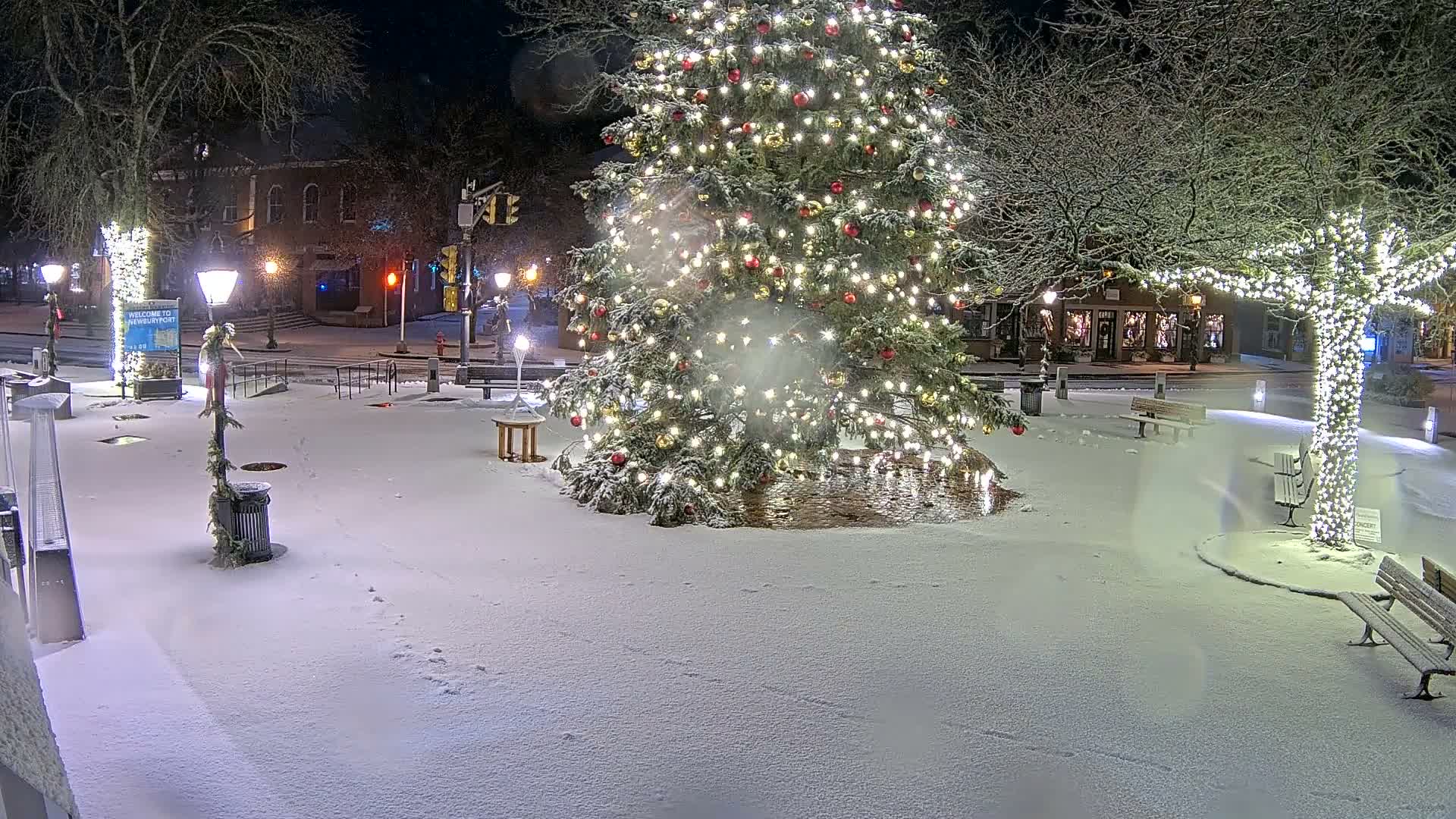 Newburyport, Market Square West Live Cam - Newburyport, Essex, Massachusetts, USA