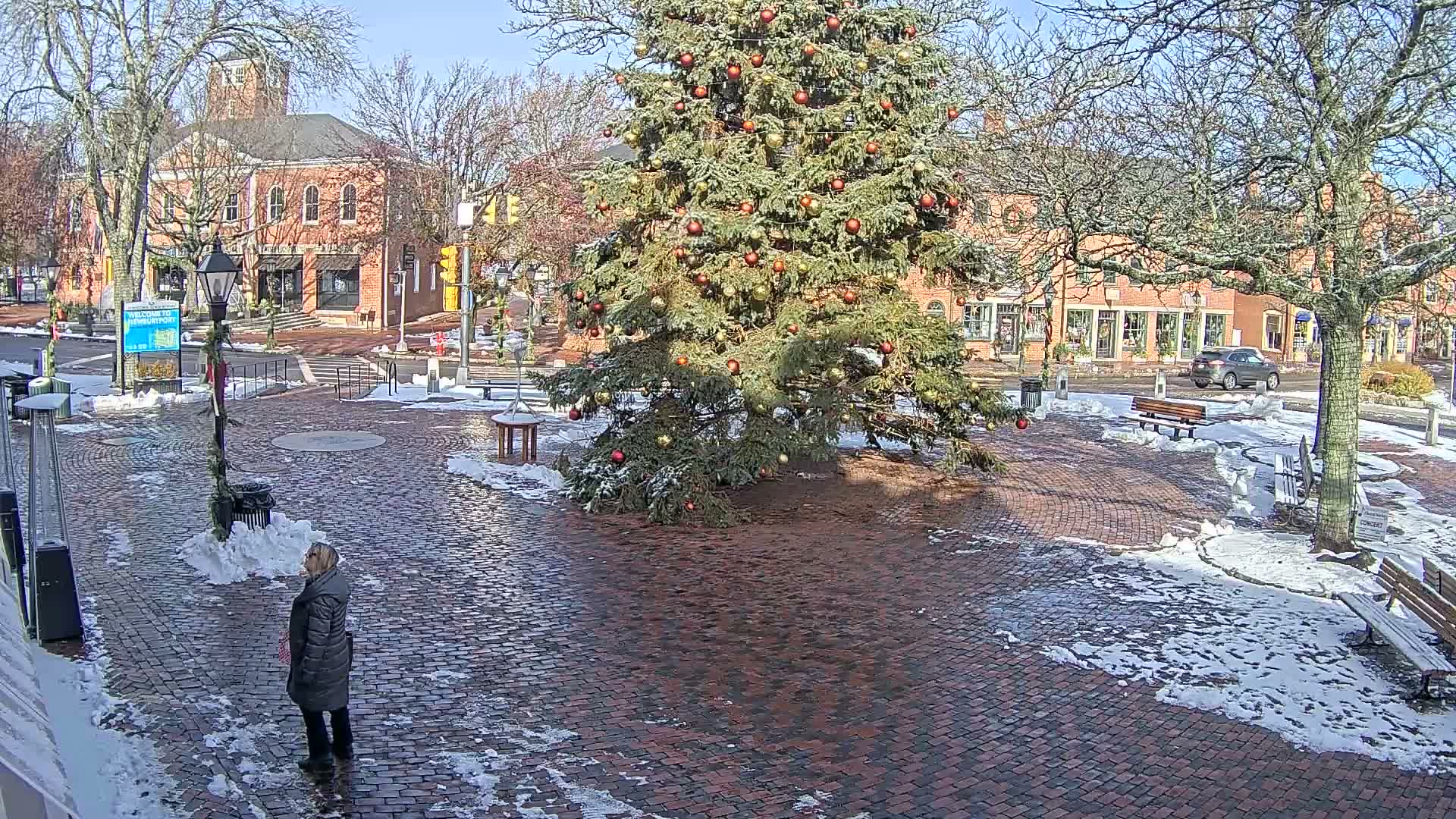 Newburyport, Market Square West Live Cam - Newburyport, Essex, Massachusetts, USA