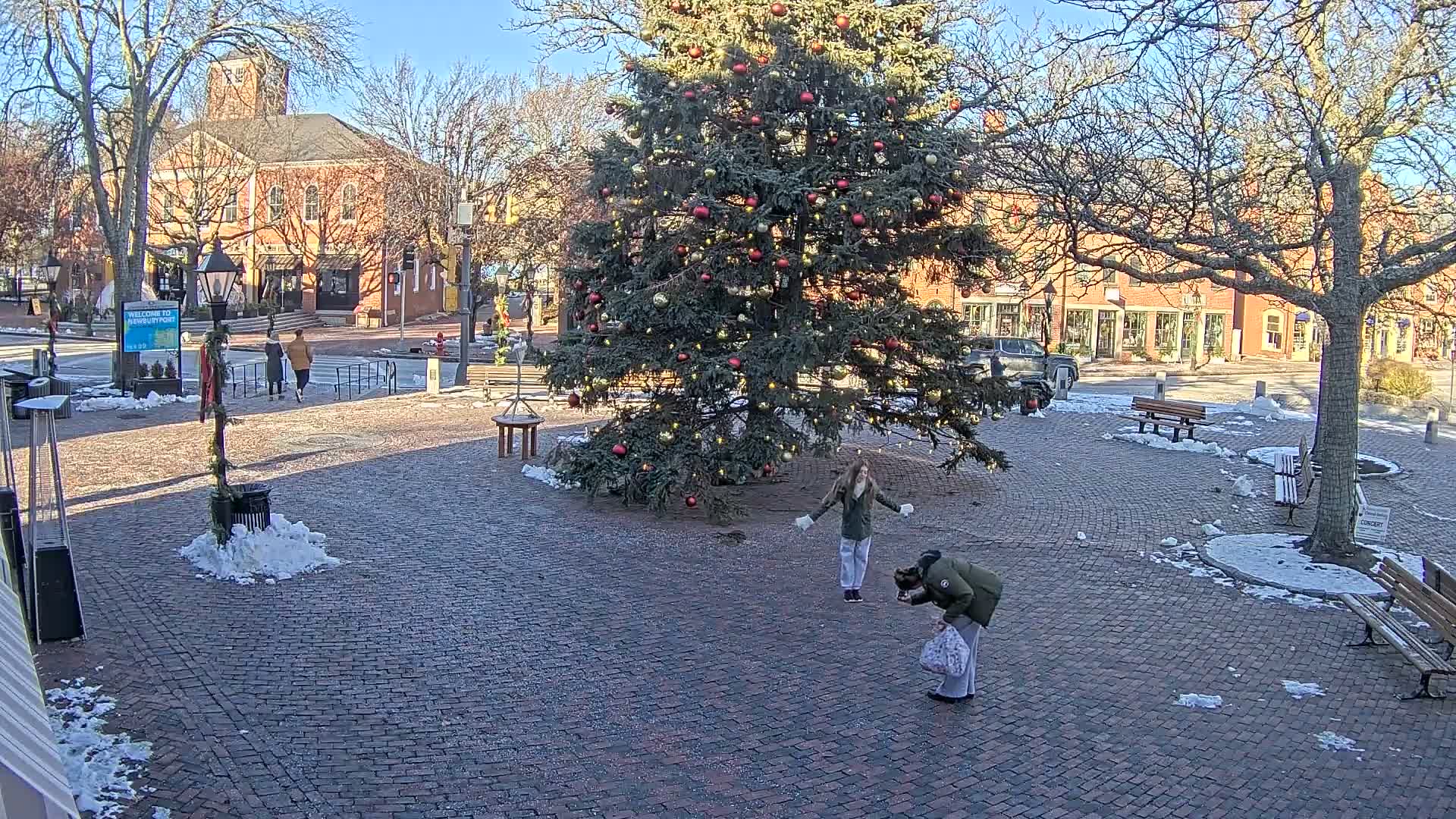 Newburyport, Market Square West Live Cam - Newburyport, Essex, Massachusetts, USA