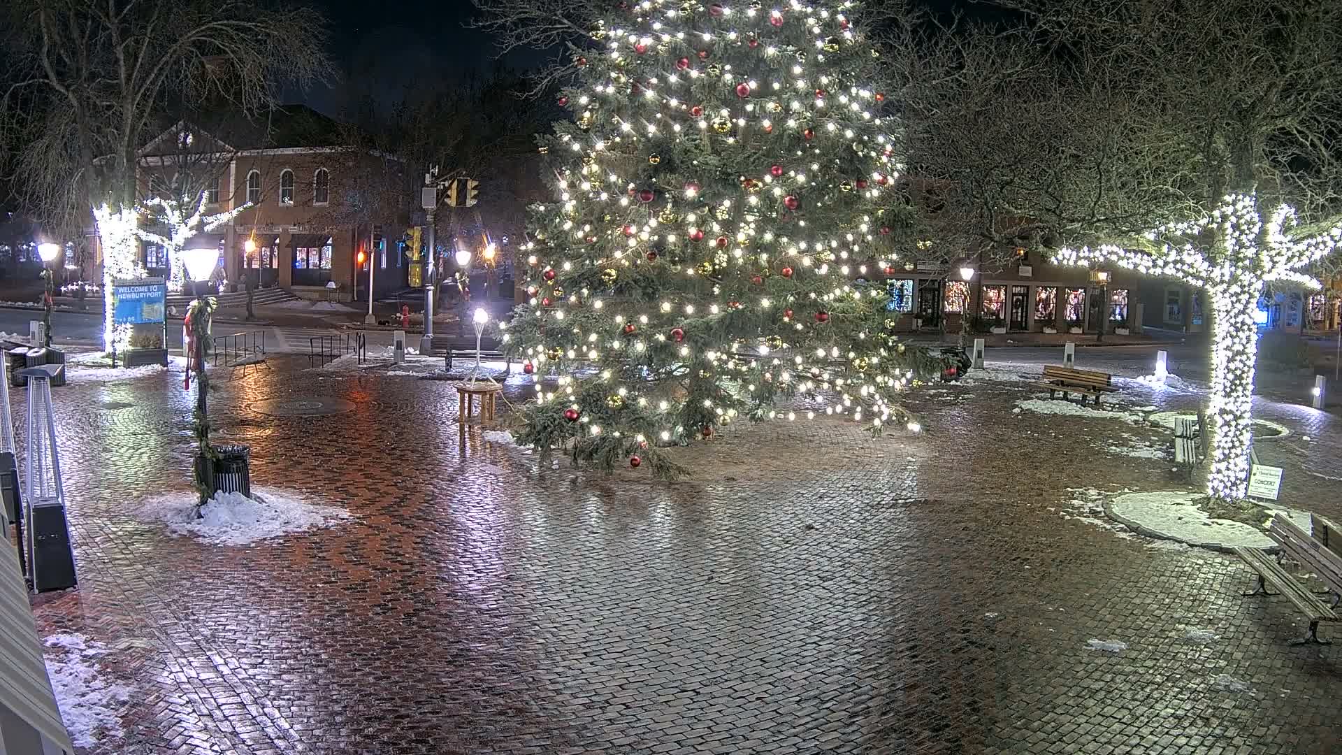 Newburyport, Market Square West Live Cam - Newburyport, Essex, Massachusetts, USA