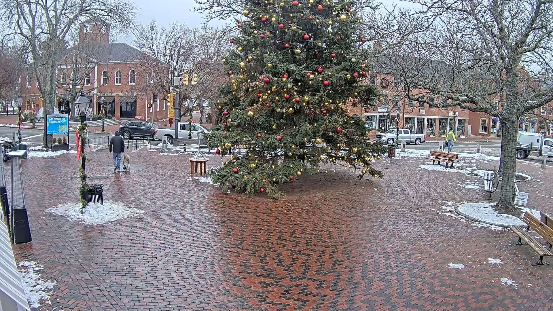 Newburyport, Market Square West Live Cam - Newburyport, Essex, Massachusetts, USA