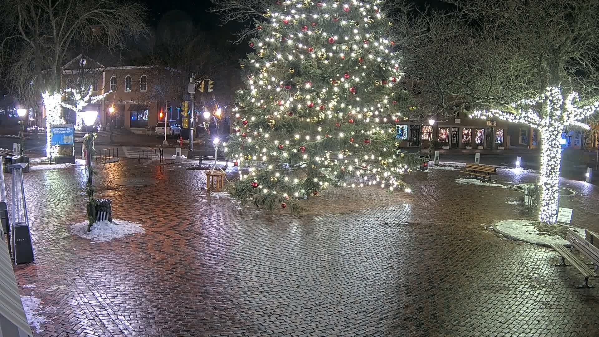 Newburyport, Market Square West Live Cam - Newburyport, Essex, Massachusetts, USA