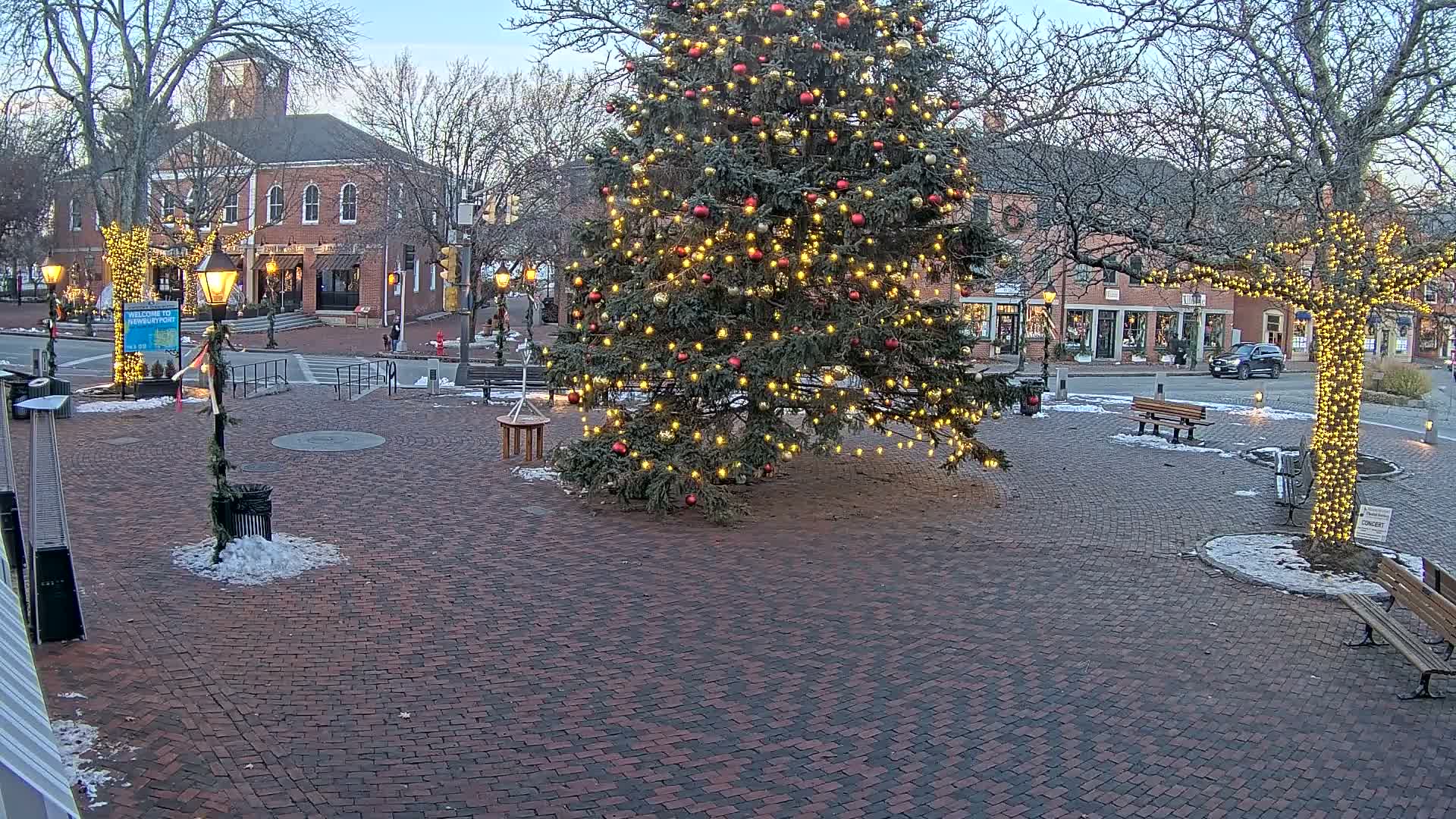 Newburyport, Market Square West Live Cam - Newburyport, Essex, Massachusetts, USA