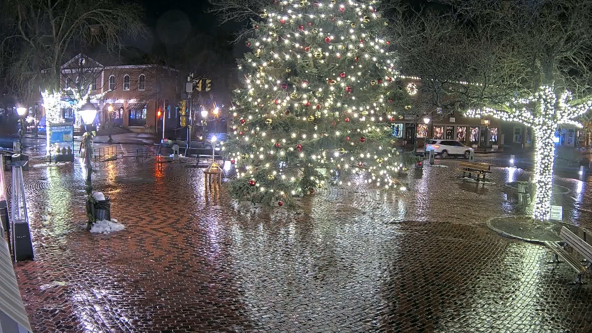 Newburyport, Market Square West Live Cam - Newburyport, Essex, Massachusetts, USA