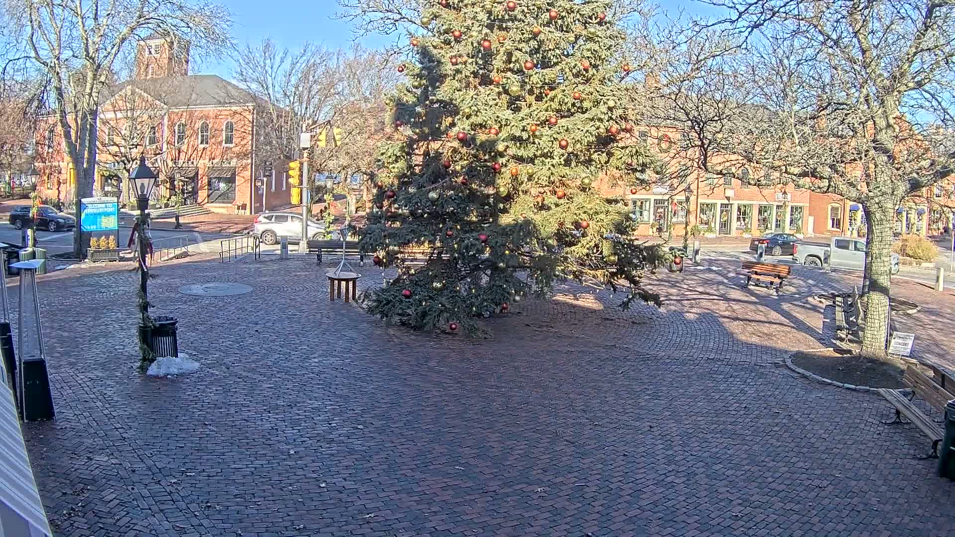 Newburyport, Market Square West Live Cam - Newburyport, Essex, Massachusetts, USA
