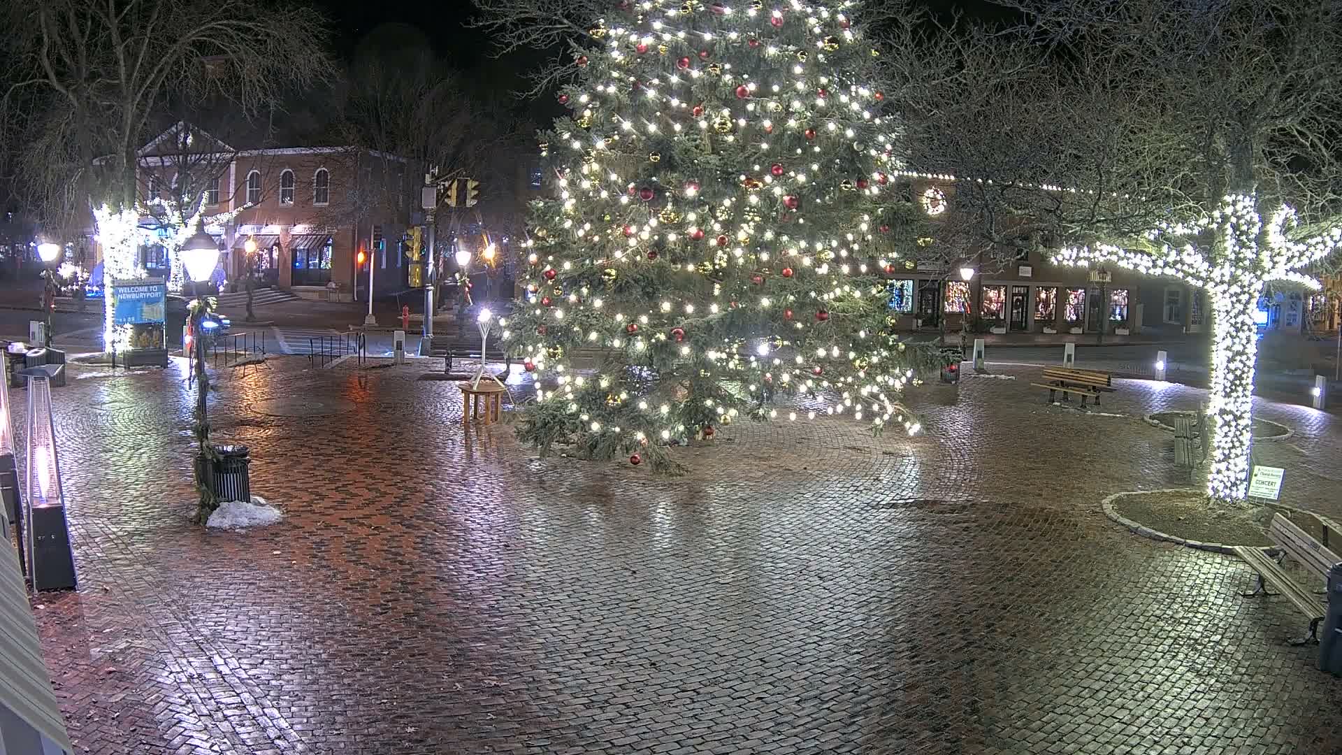 Newburyport, Market Square West Live Cam - Newburyport, Essex, Massachusetts, USA