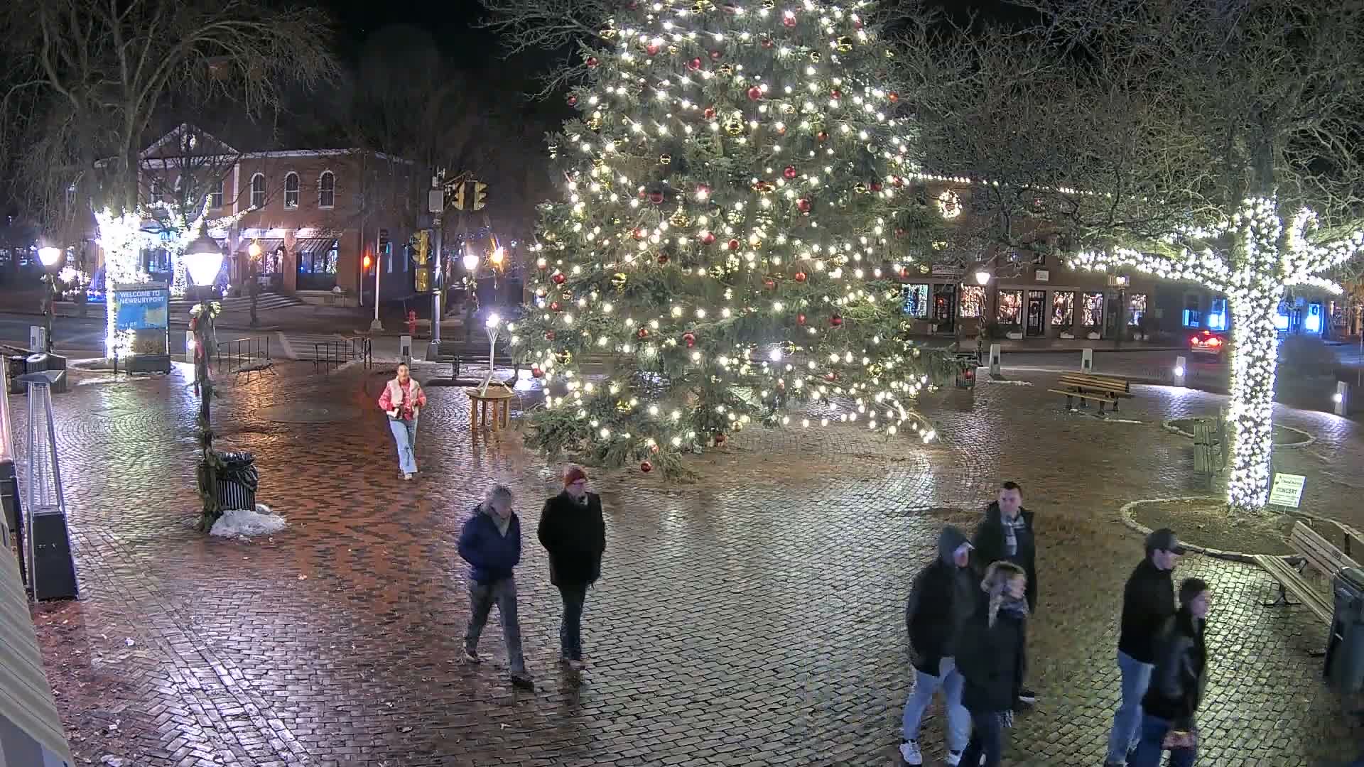 Newburyport, Market Square West Live Cam - Newburyport, Essex, Massachusetts, USA