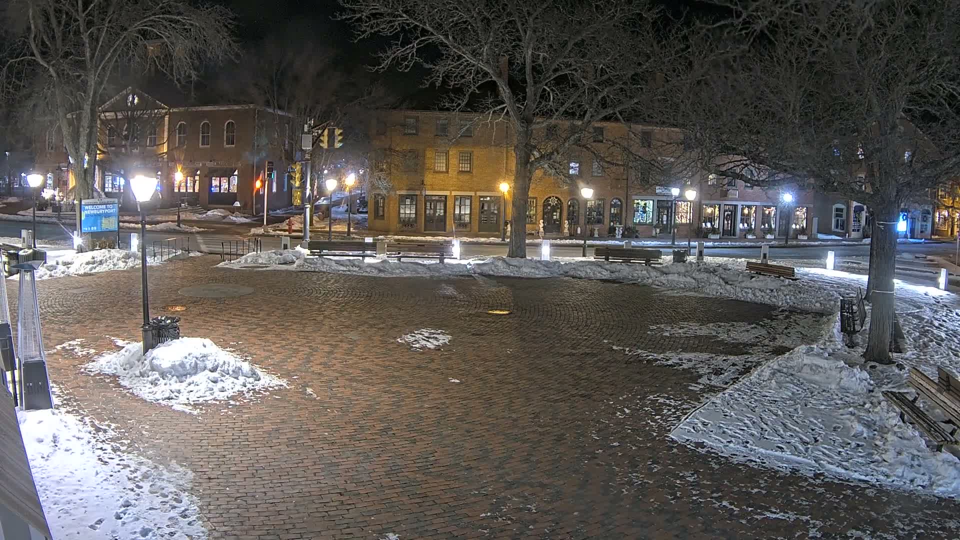 Newburyport, Market Square West Live Cam - Newburyport, Essex, Massachusetts, USA