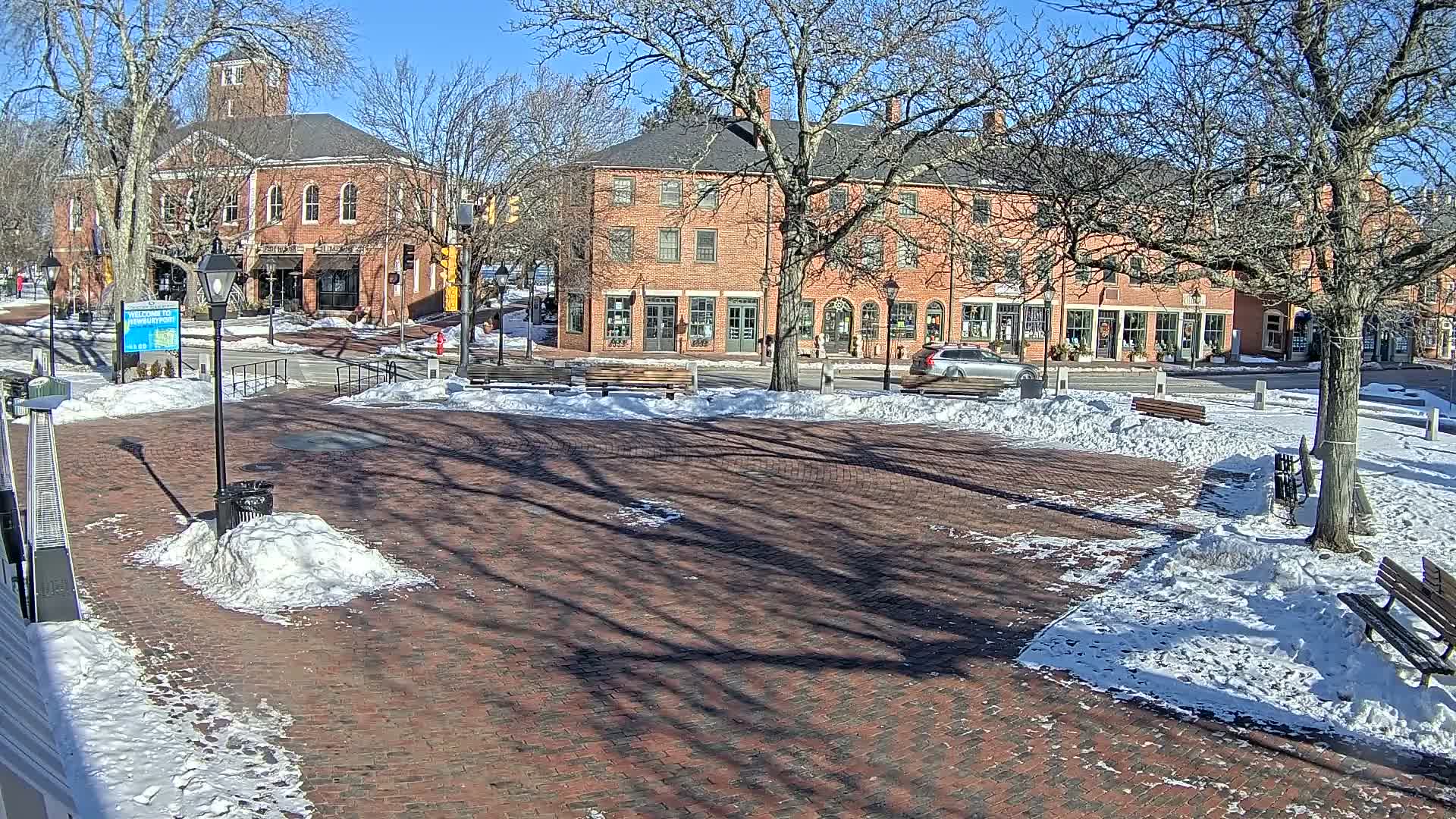 Newburyport, Market Square West Live Cam - Newburyport, Essex, Massachusetts, USA