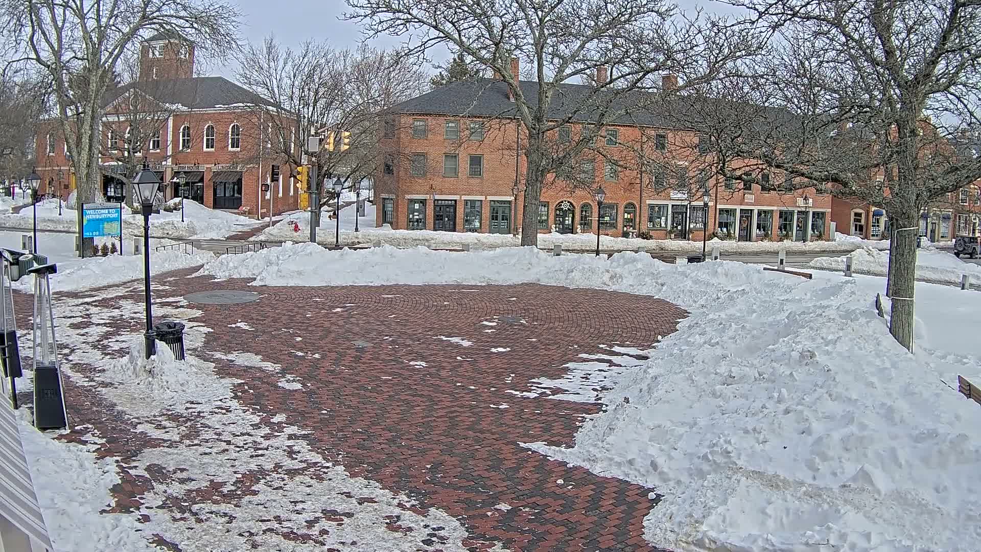 Newburyport, Market Square West Live Cam - Newburyport, Essex, Massachusetts, USA