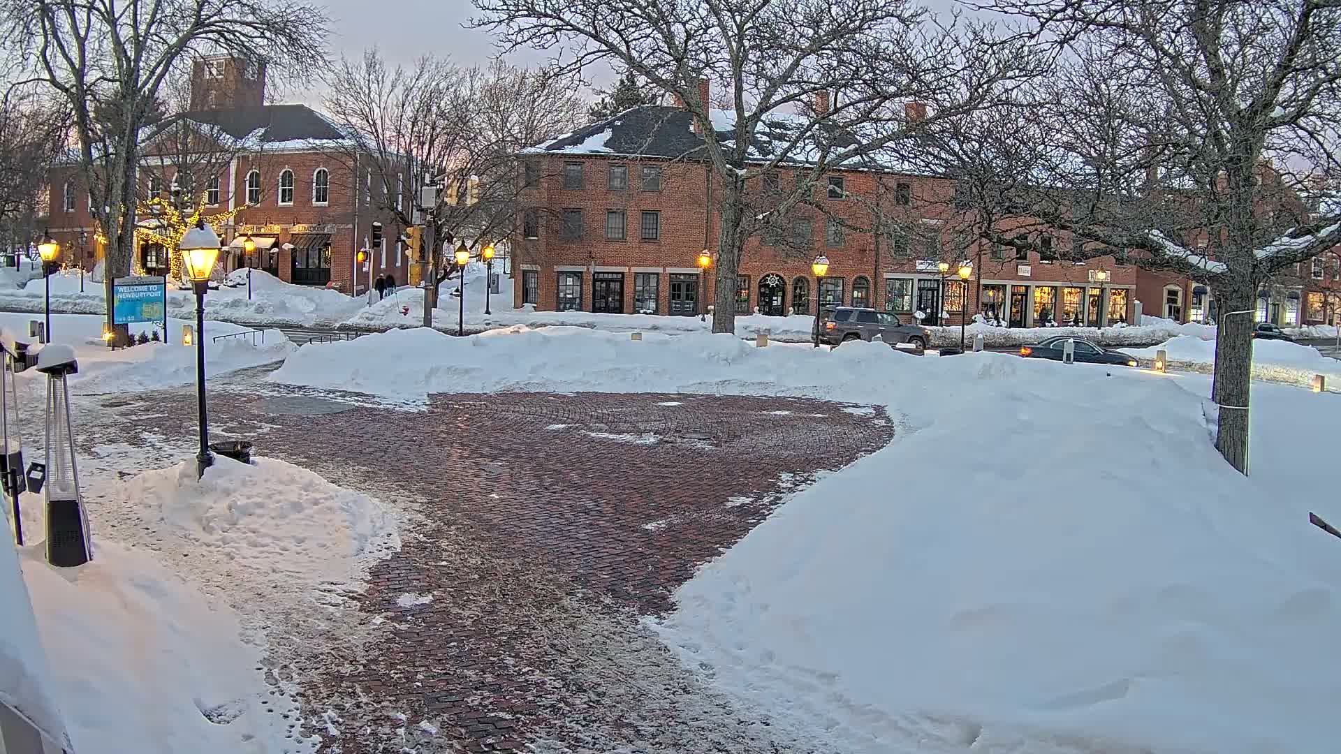 Newburyport, Market Square West Live Cam - Newburyport, Essex, Massachusetts, USA