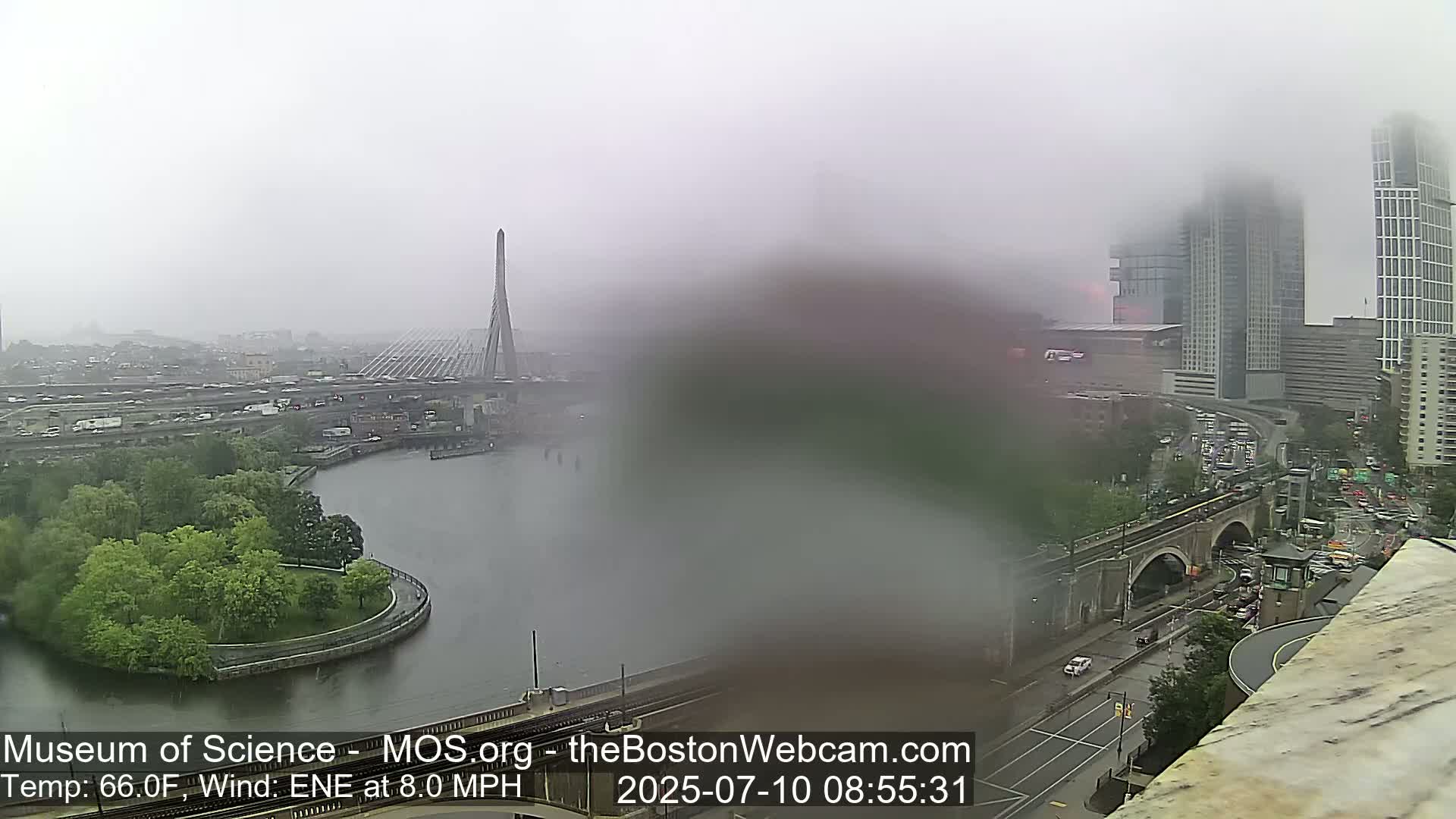  Green Line Subway & Bridge Live Cam - Cambridge, Boston, Massachusetts ,USA