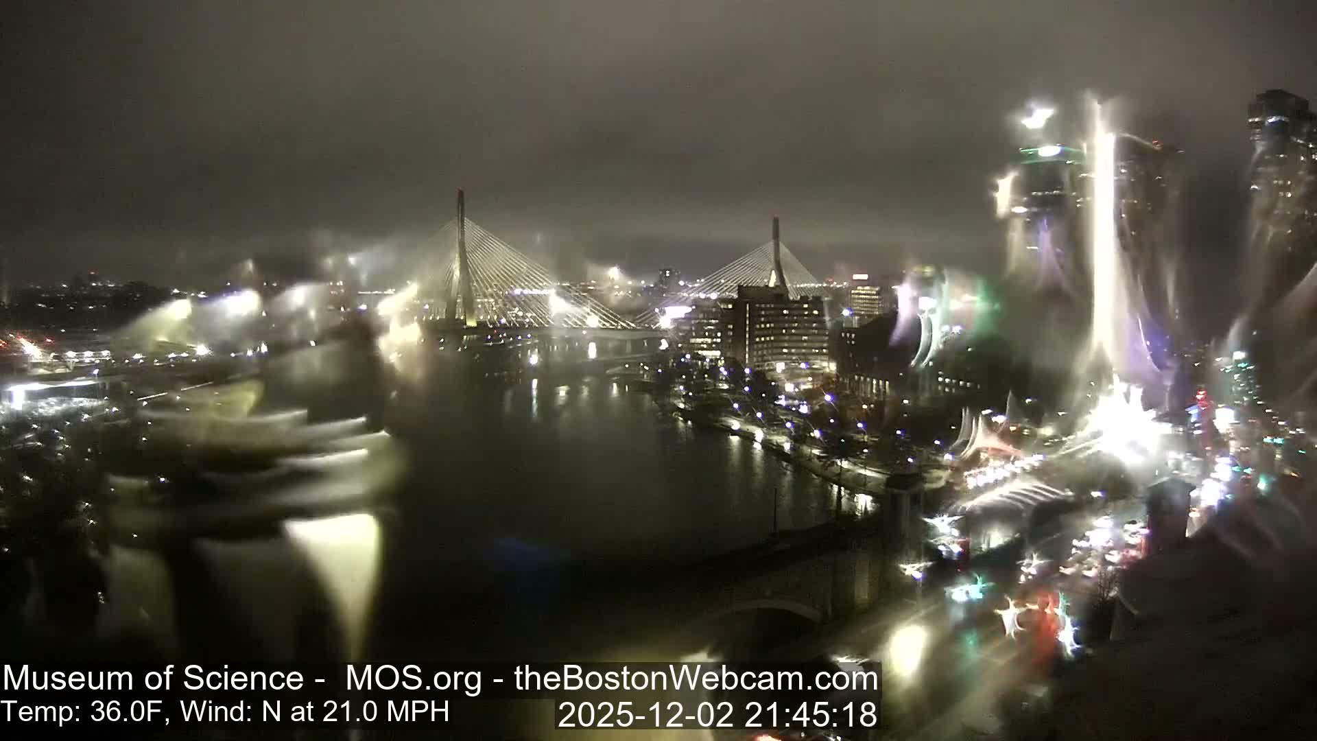  Green Line Subway & Bridge Live Cam - Cambridge, Boston, Massachusetts ,USA