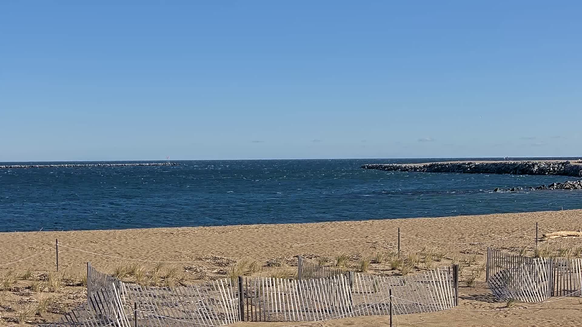 A clear, very dark night sky is visible, with only a few tiny, faint white specks that could be distant stars.